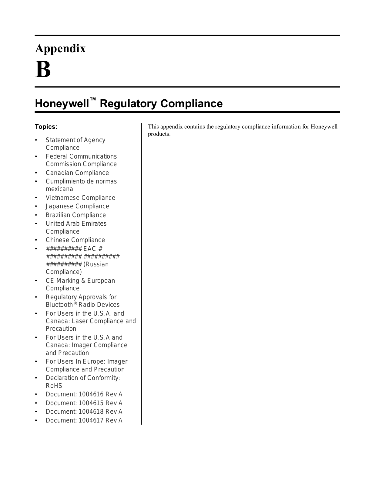 Honeywell TAP1000 01 User Manual