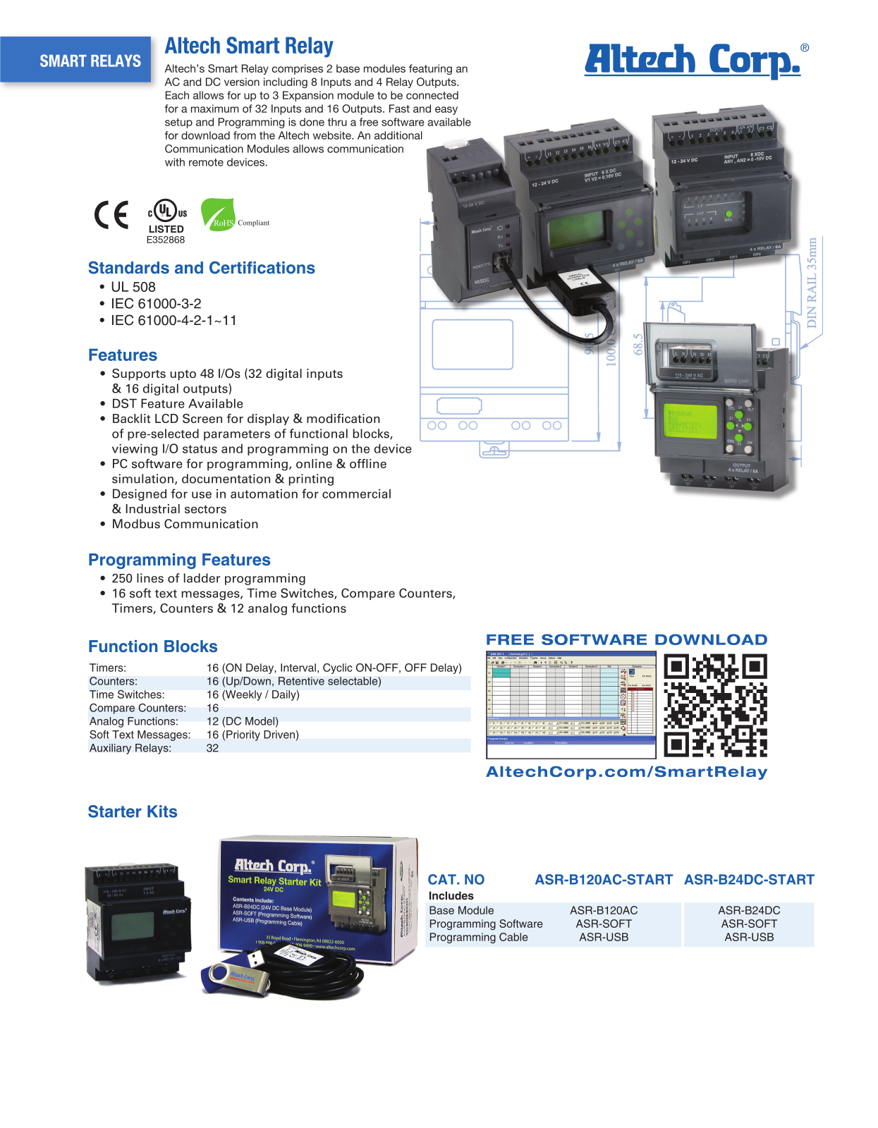 Altech Smart Relay Catalog Page