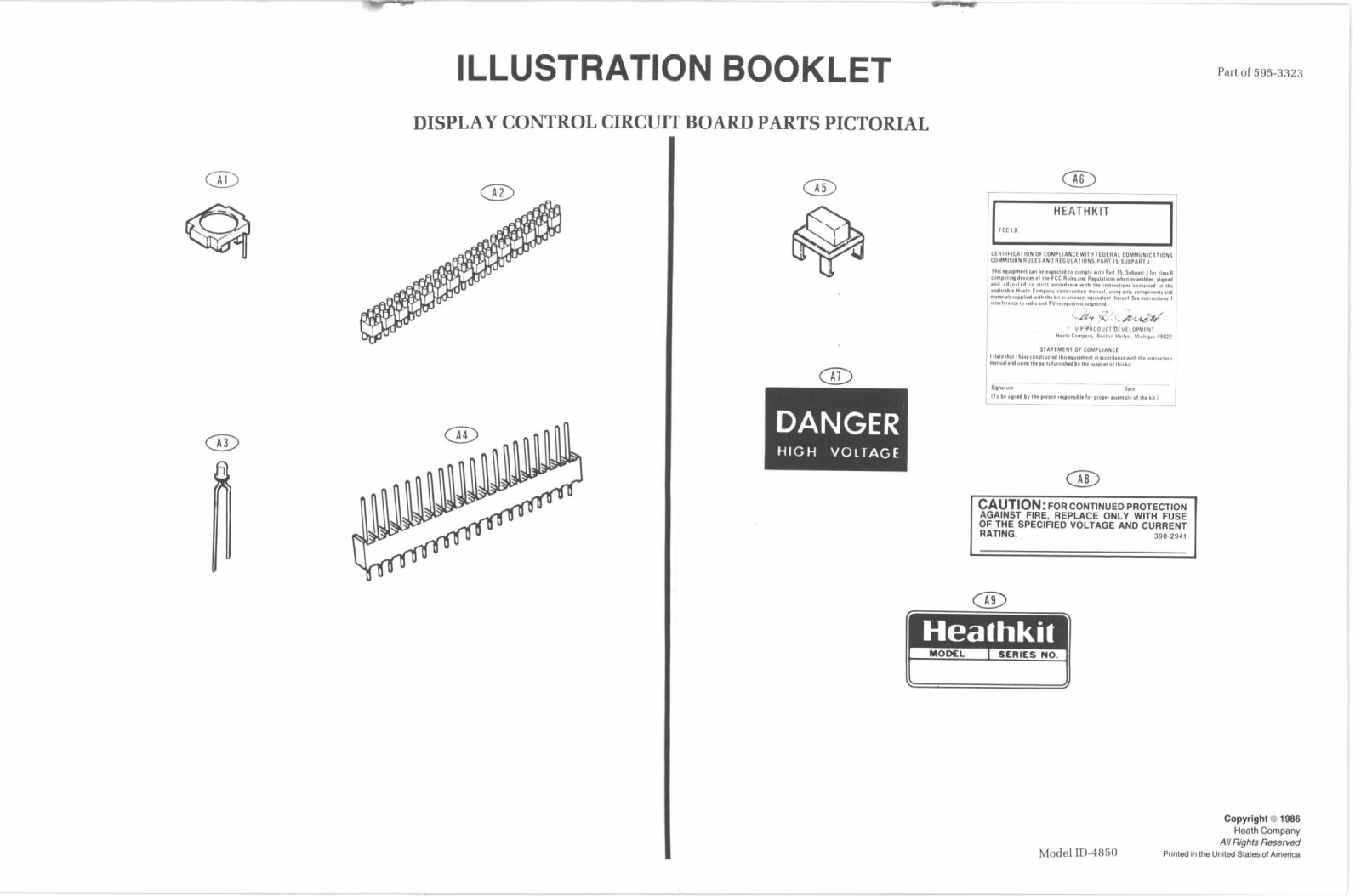 Heathkit ID-4850 Installation Manual