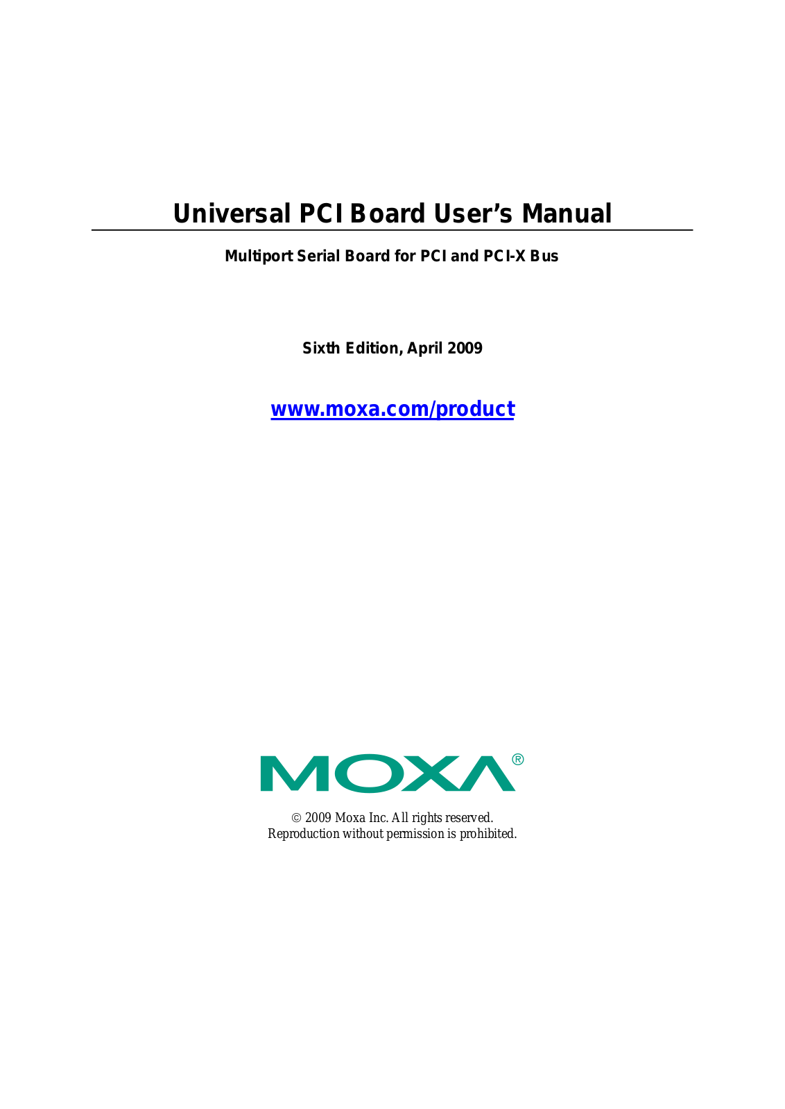 Moxa Technologies CP-118U-T, CP-138-I, CP-118U, CP-118U-I, CP-138-T User Manual