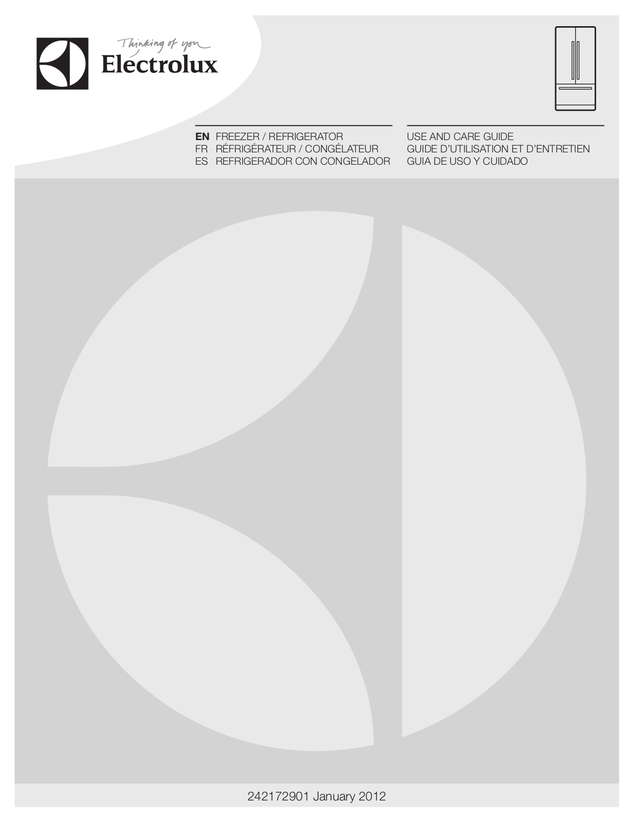 Electrolux EI23BC60KS User Manual