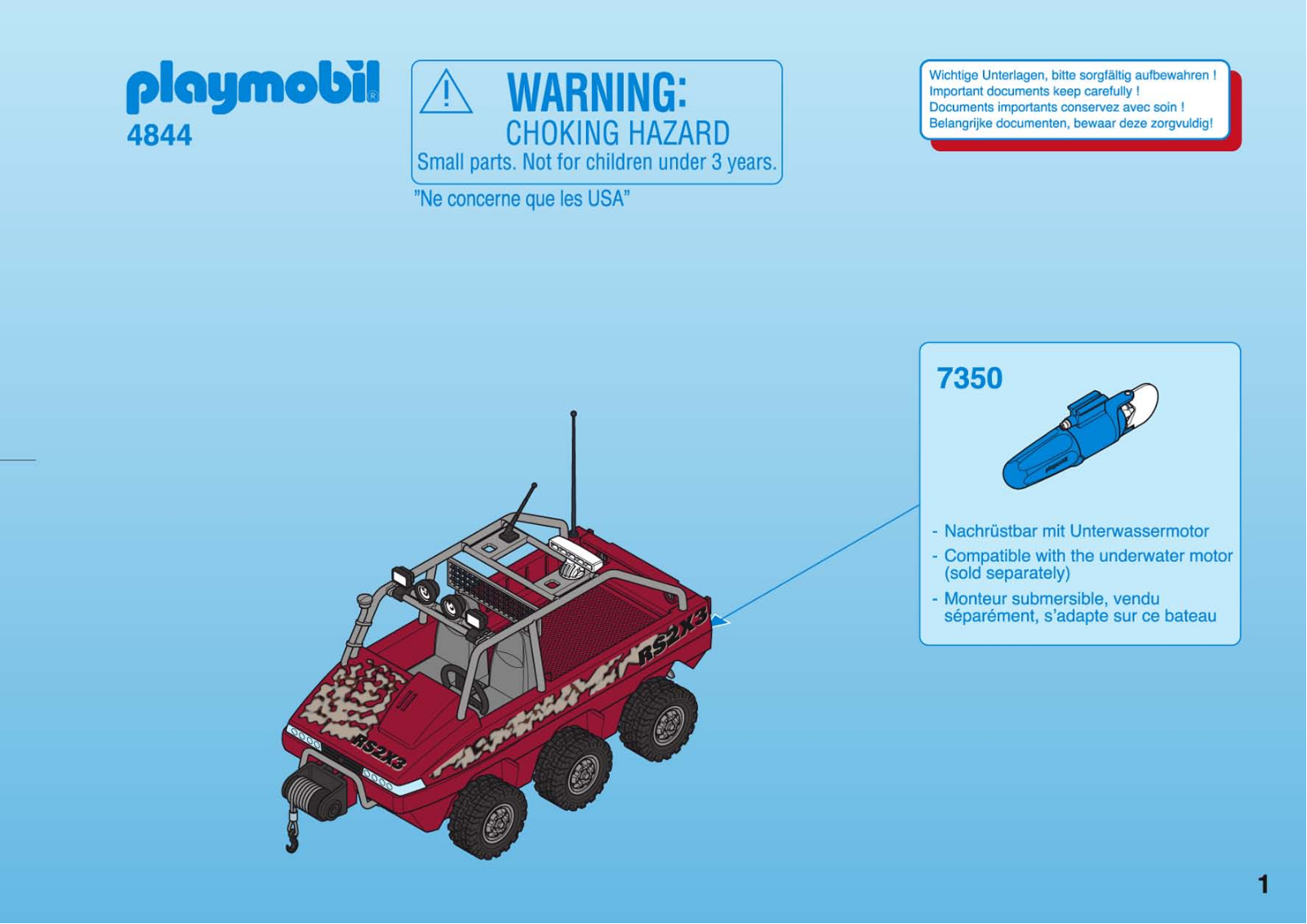 Playmobil 4844 Instructions