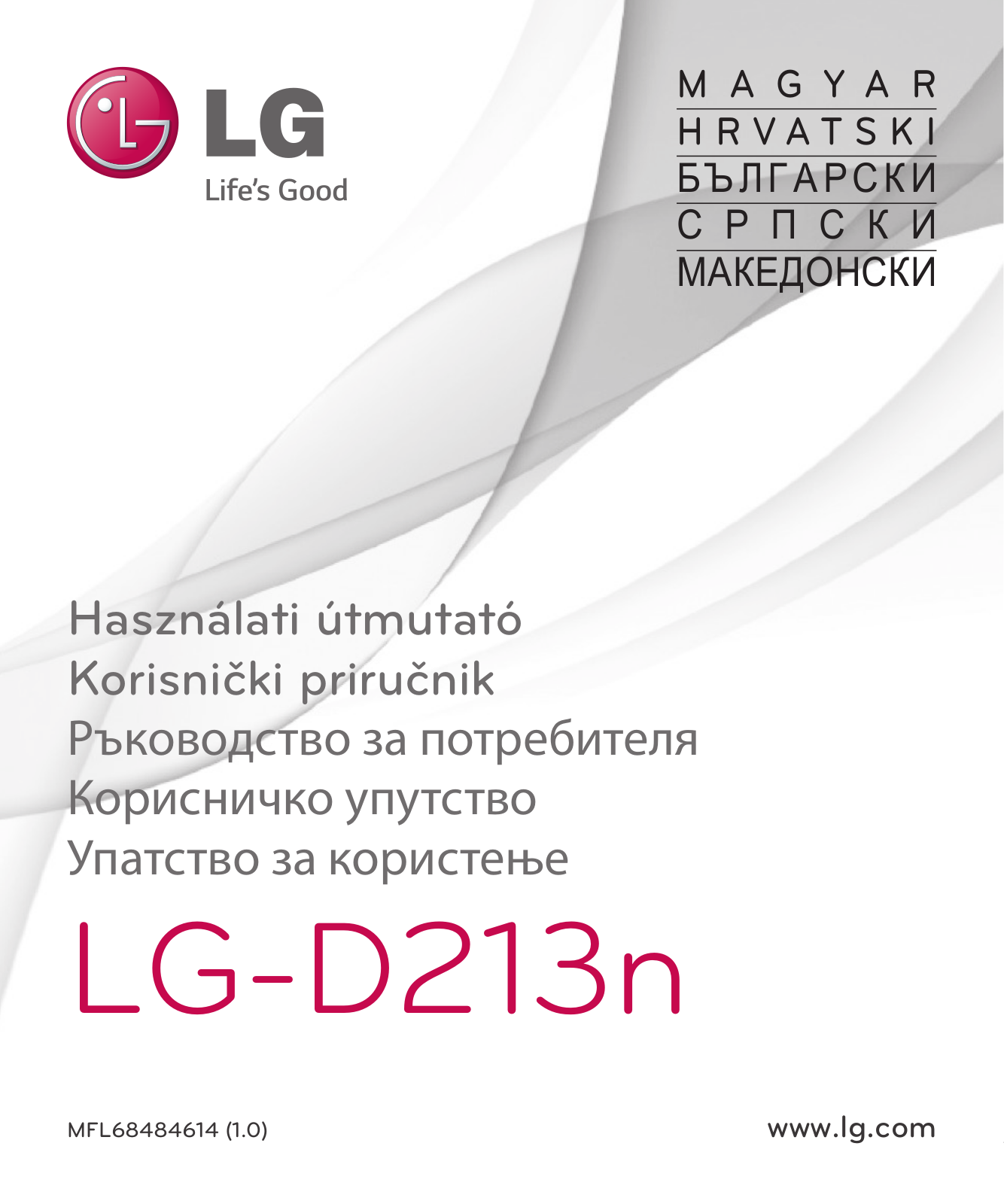 LG LGD213N User manual