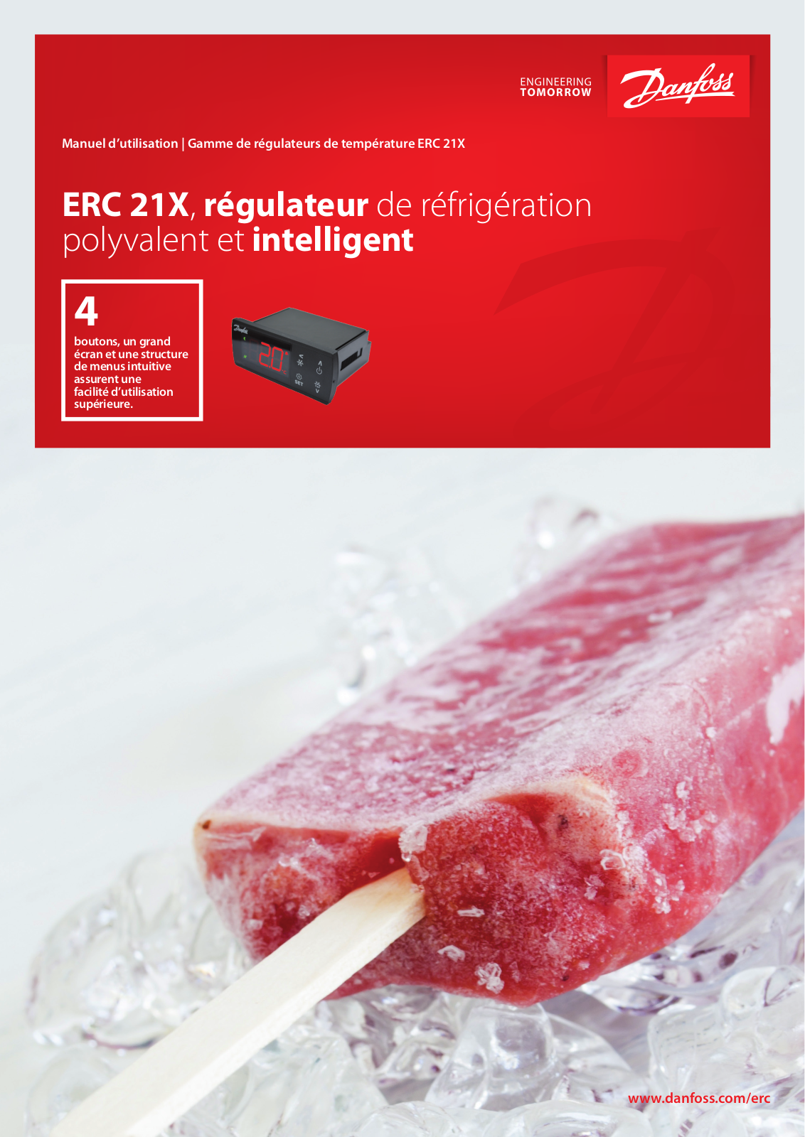 Danfoss ERC 21X User guide