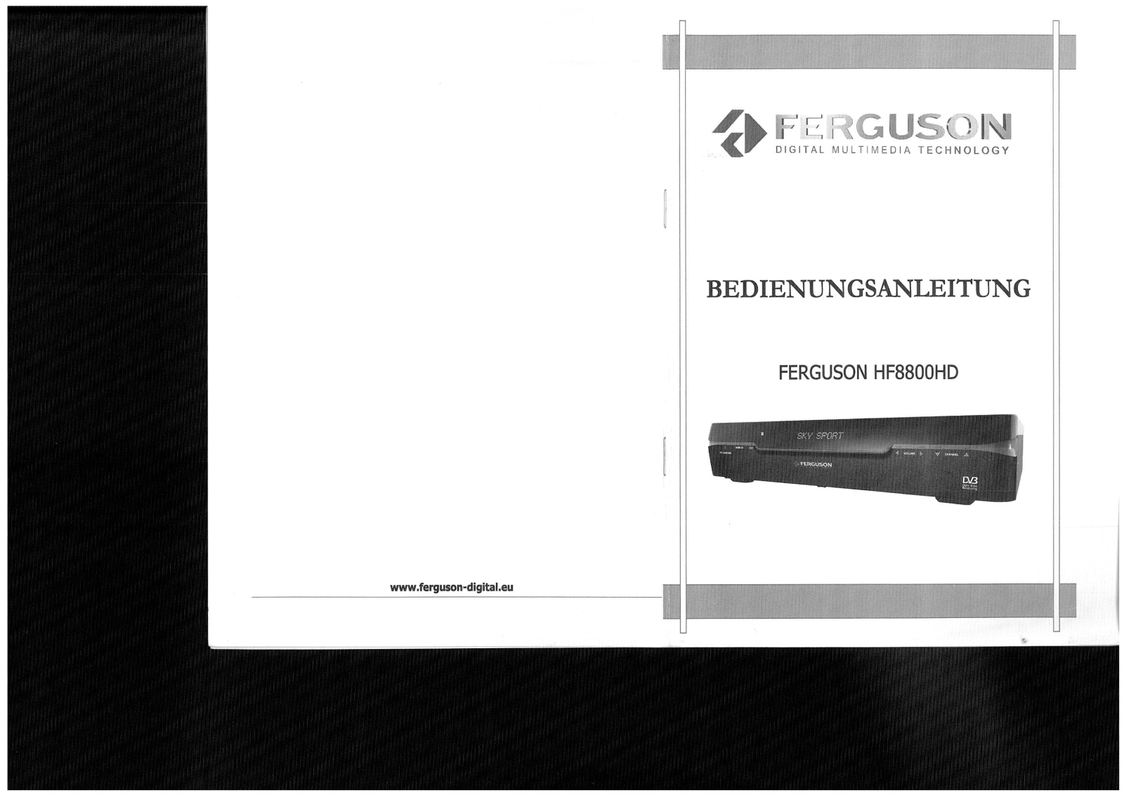 Ferguson HF8800HD User guide