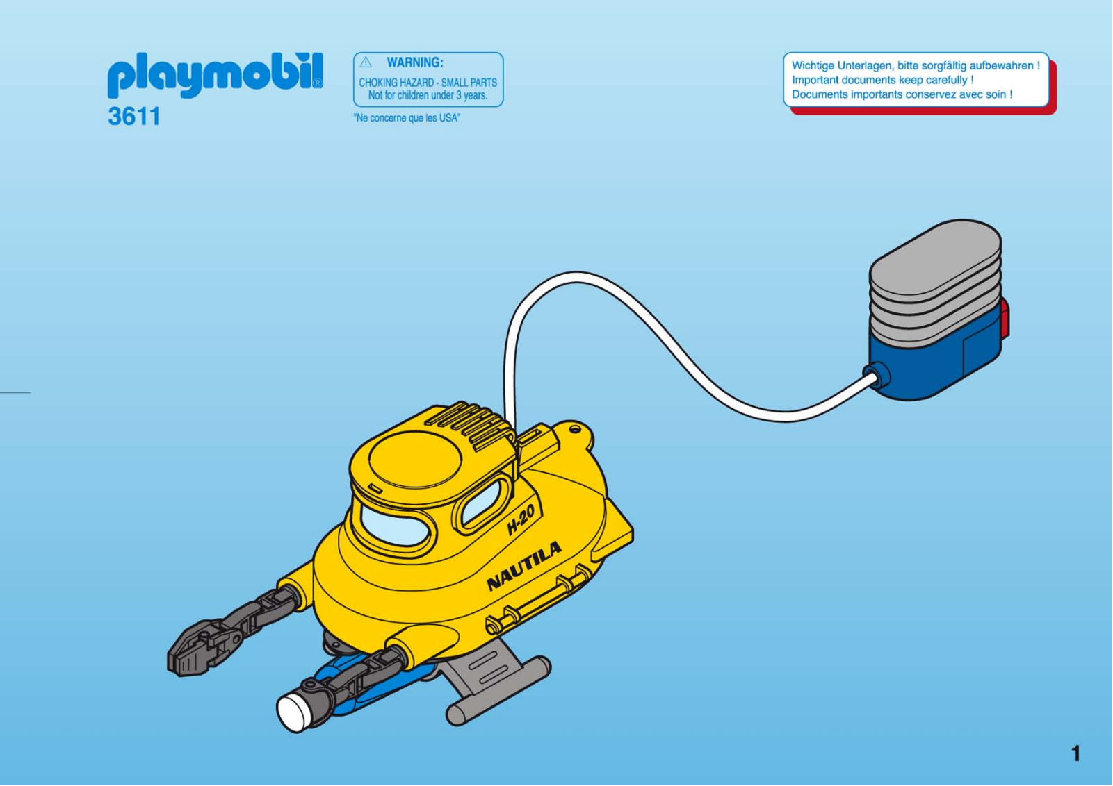 Playmobil 3611 Instructions