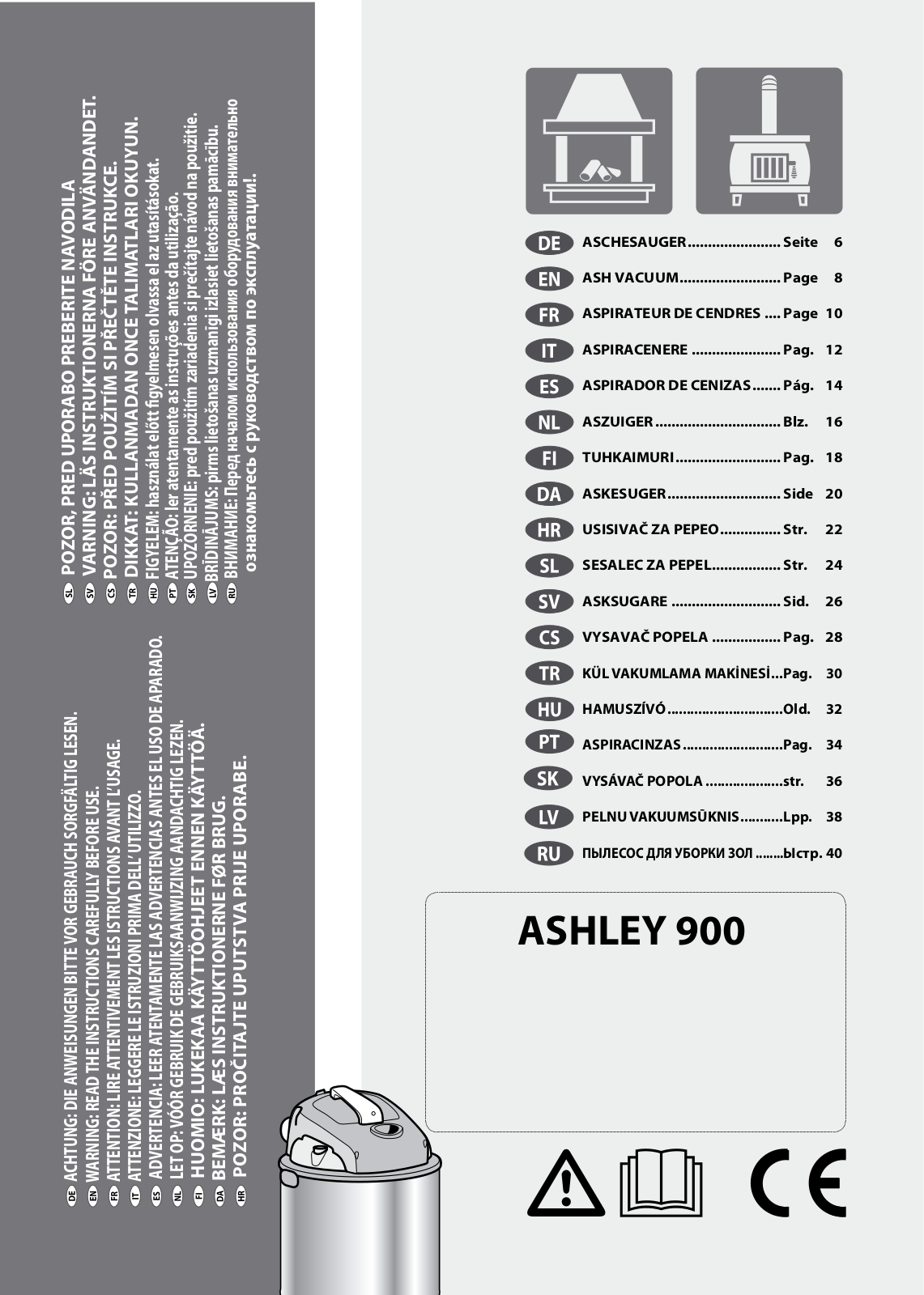 Lavor ASHLEY 900 User guide