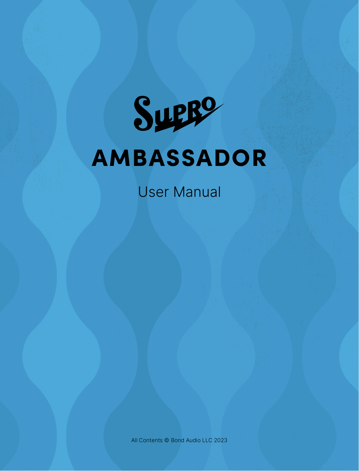 Supro Ambassador User guide - ManualMachine.com