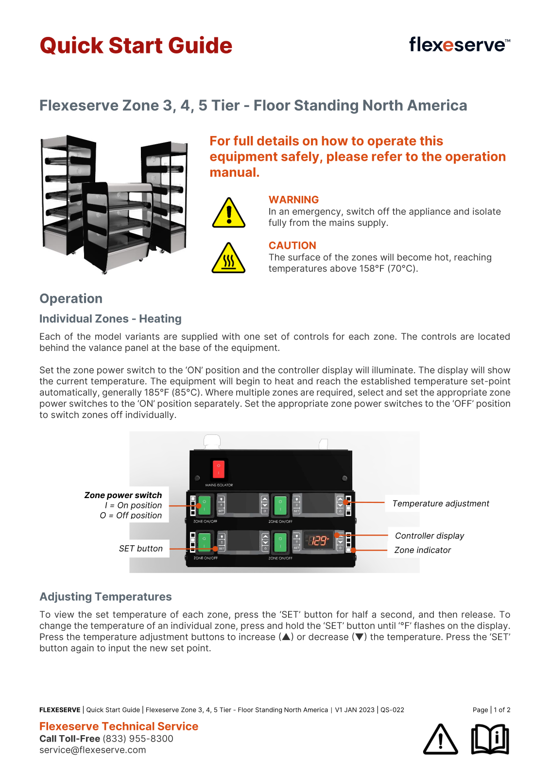 Flexeserve 3T-600, 4T-400 Use & Care Guide - ManualMachine.com