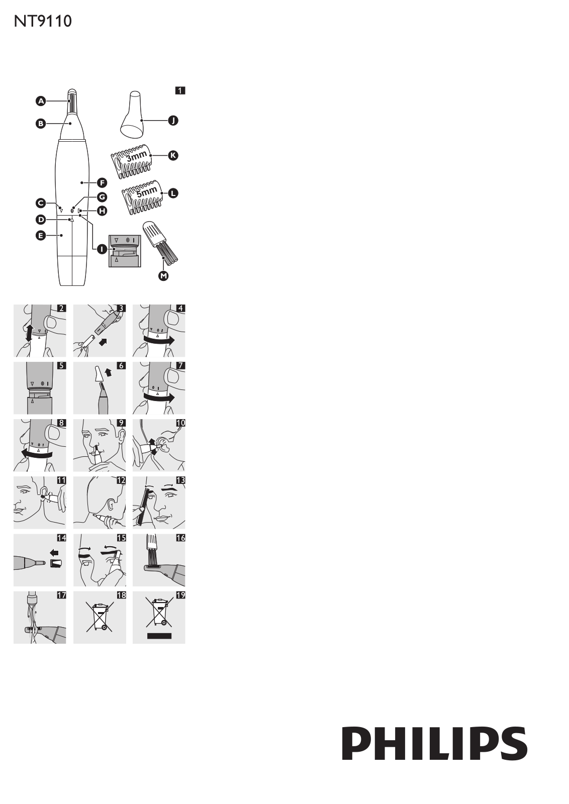 Philips NT 9110 User manual