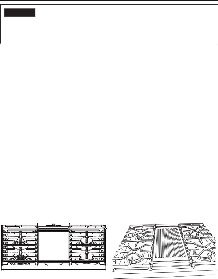 Café CCGS700P3MD1 Owner's Manual