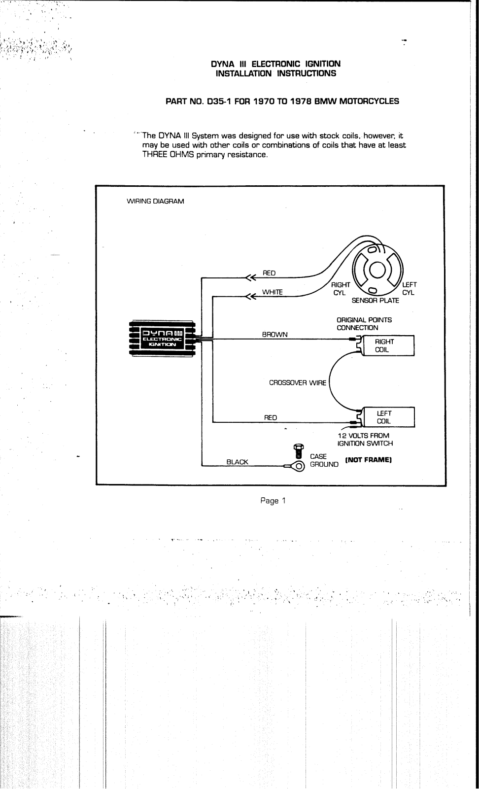 Dynatek D35-1 User Manual