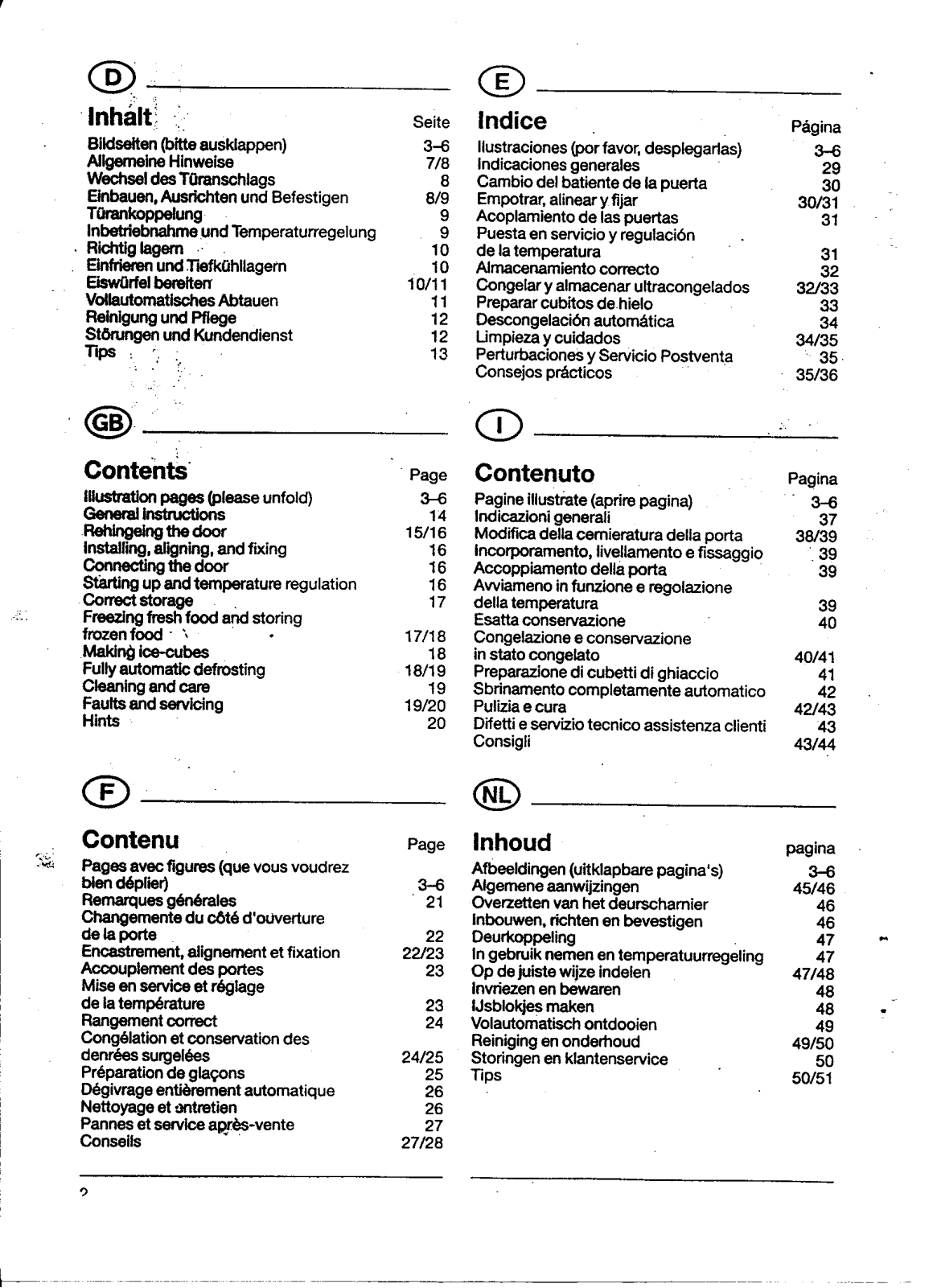 AEG S3092I User Manual