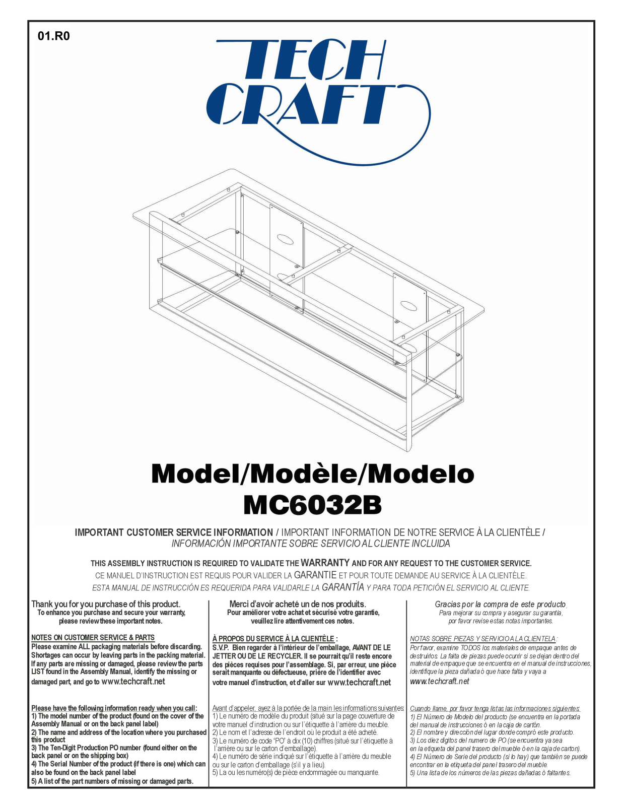 Tech Craft MC6032B User Manual - ManualMachine.com