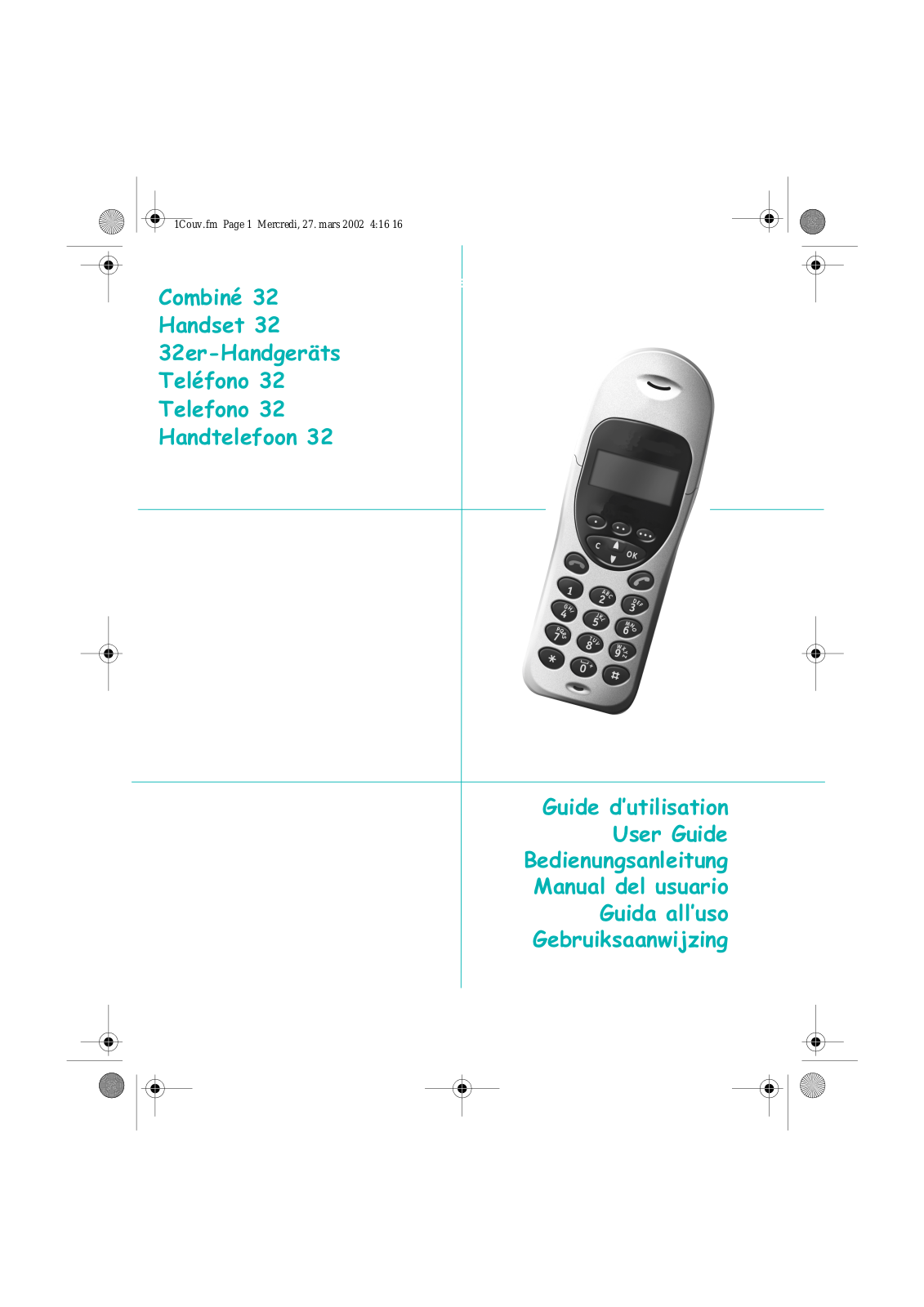 Sagem WP32 User Manual