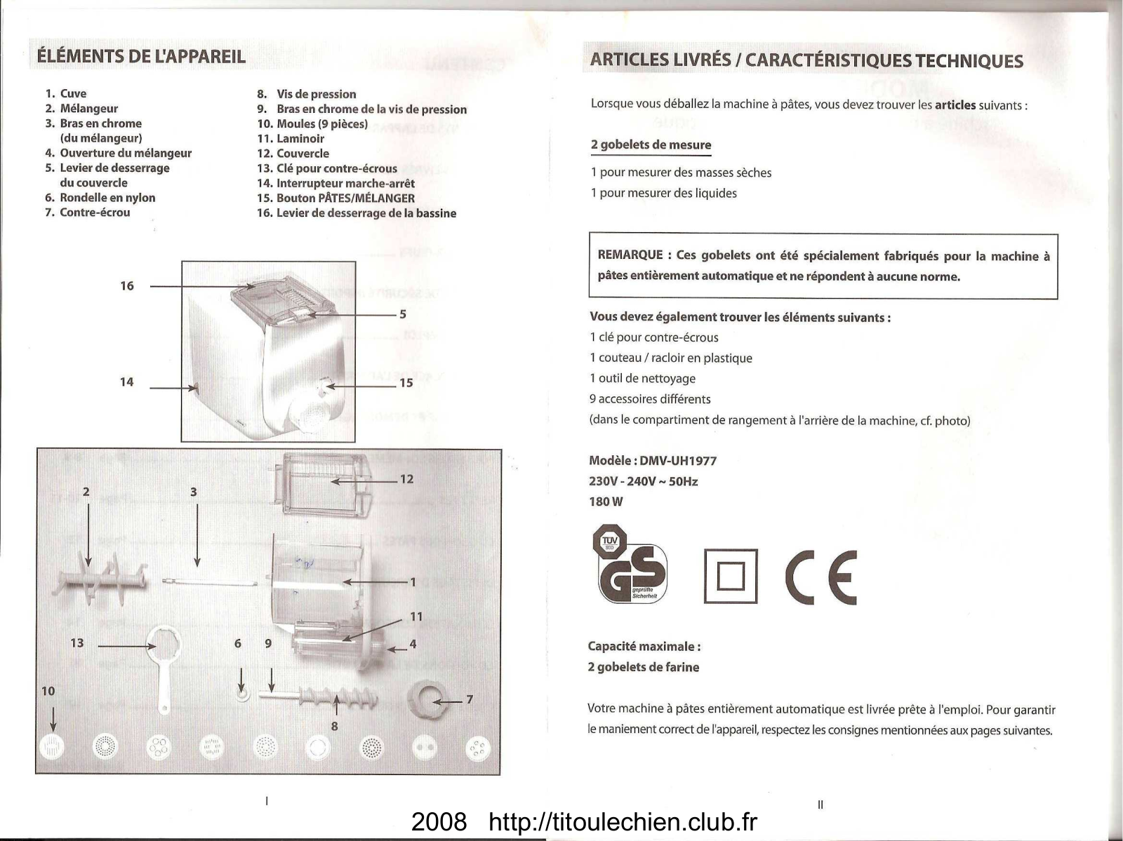 QUIGG DMV-UH1977 User Manual