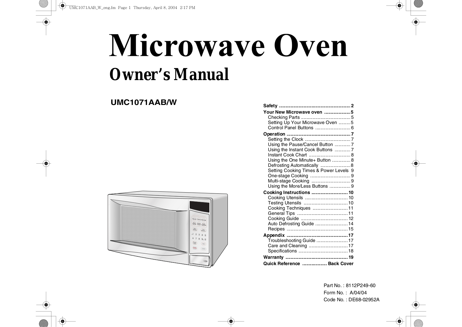 Samsung 5TH731N Users Manual