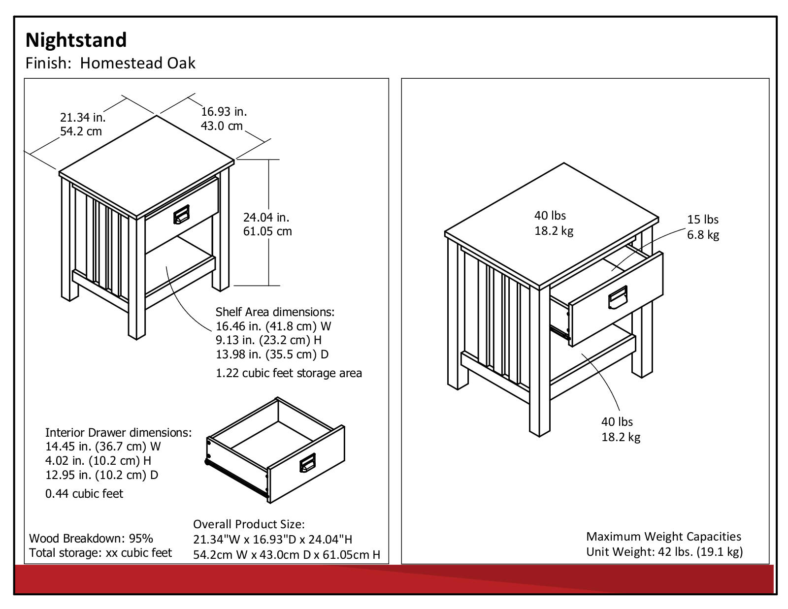 Sand & Stable W000417665 Dimensions - ManualMachine.com
