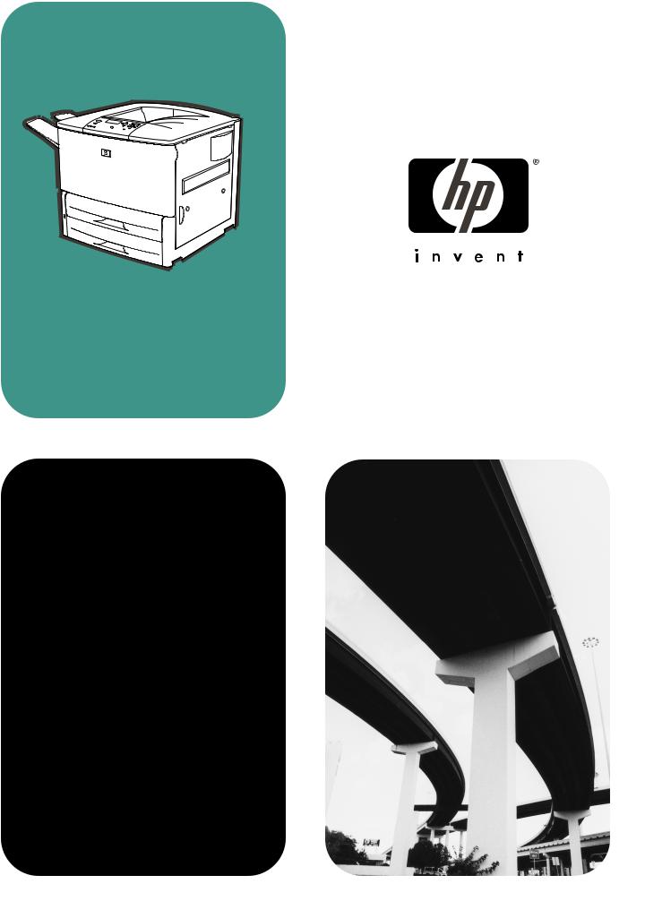 Hp LaserJet 9000, LaserJet  9000n, LaserJet 9000dn, LaserJet 9000hns software technical reference