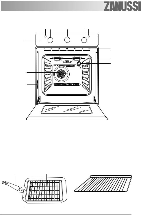 Zanussi ZOB230X, ZOB230W User Manual