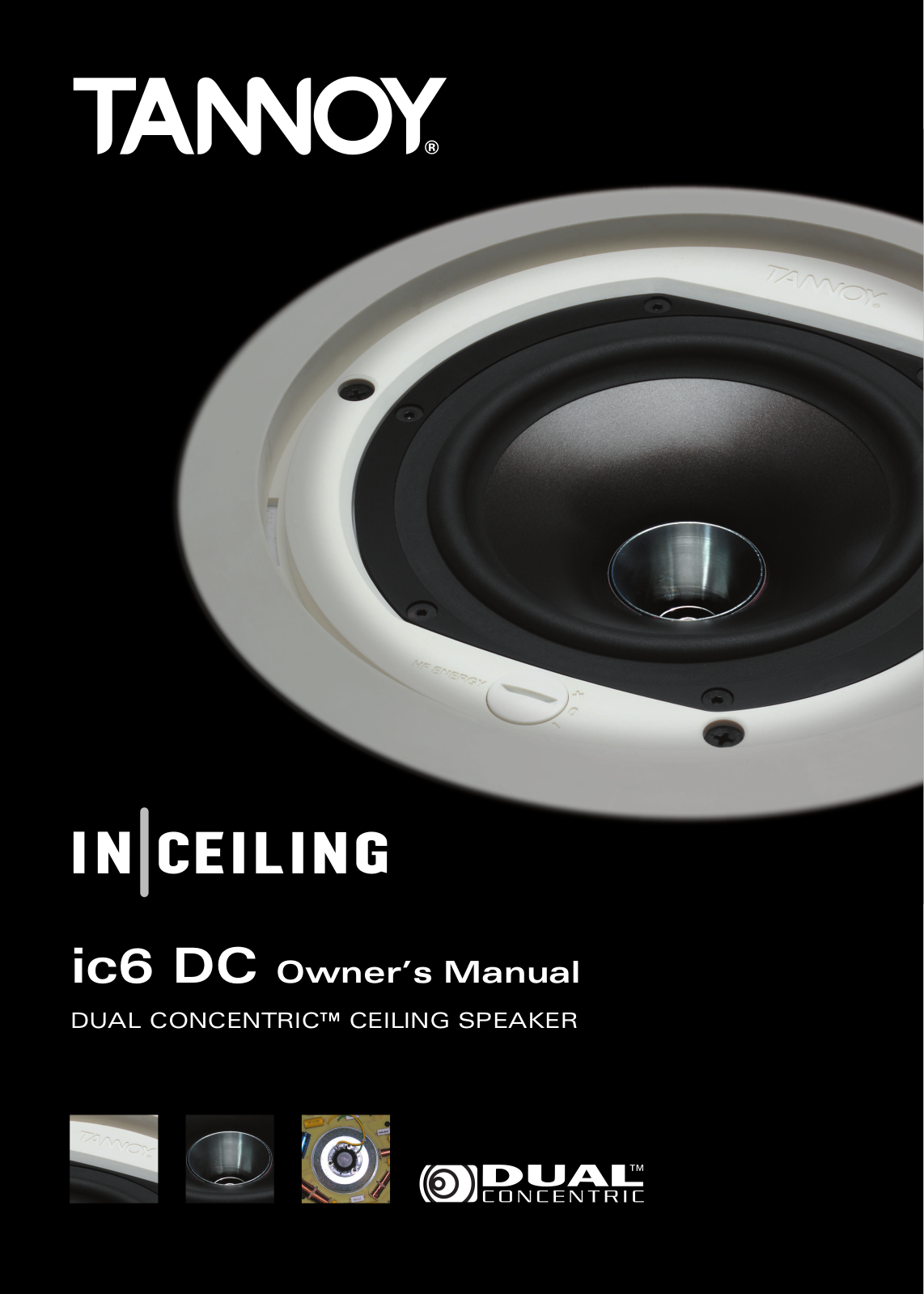 Tannoy Dual ic6 DC User Manual