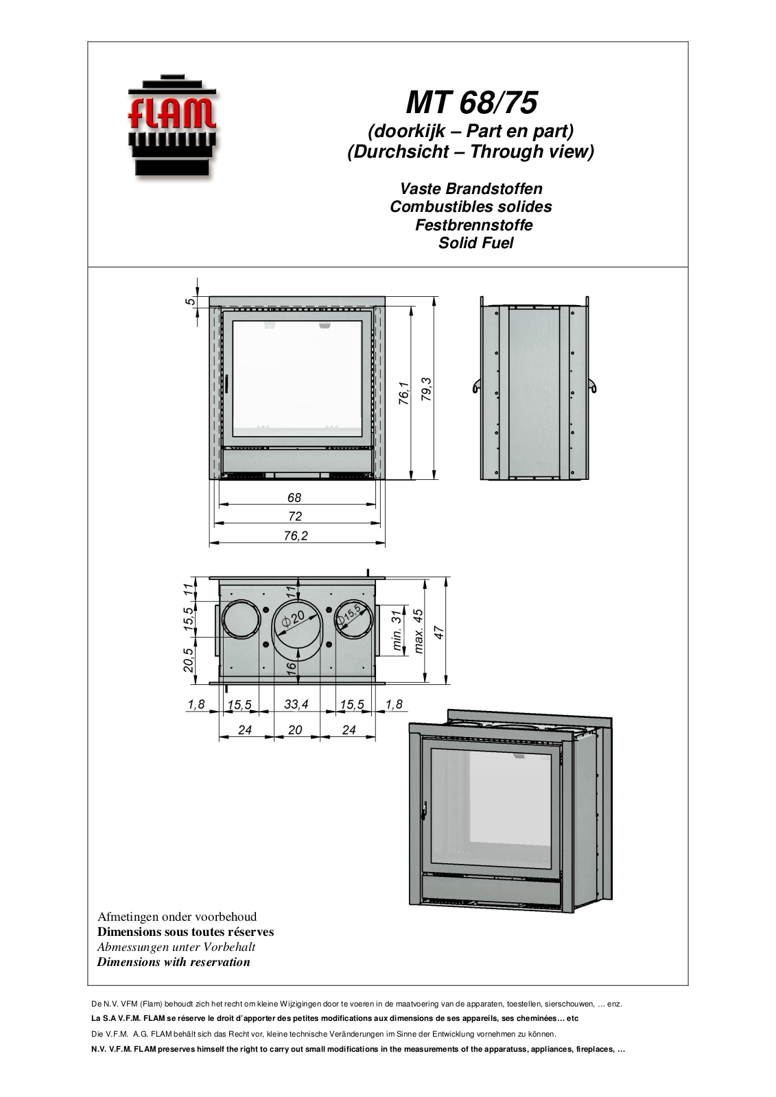 FLAM MT 68-75 User Manual - ManualMachine.com