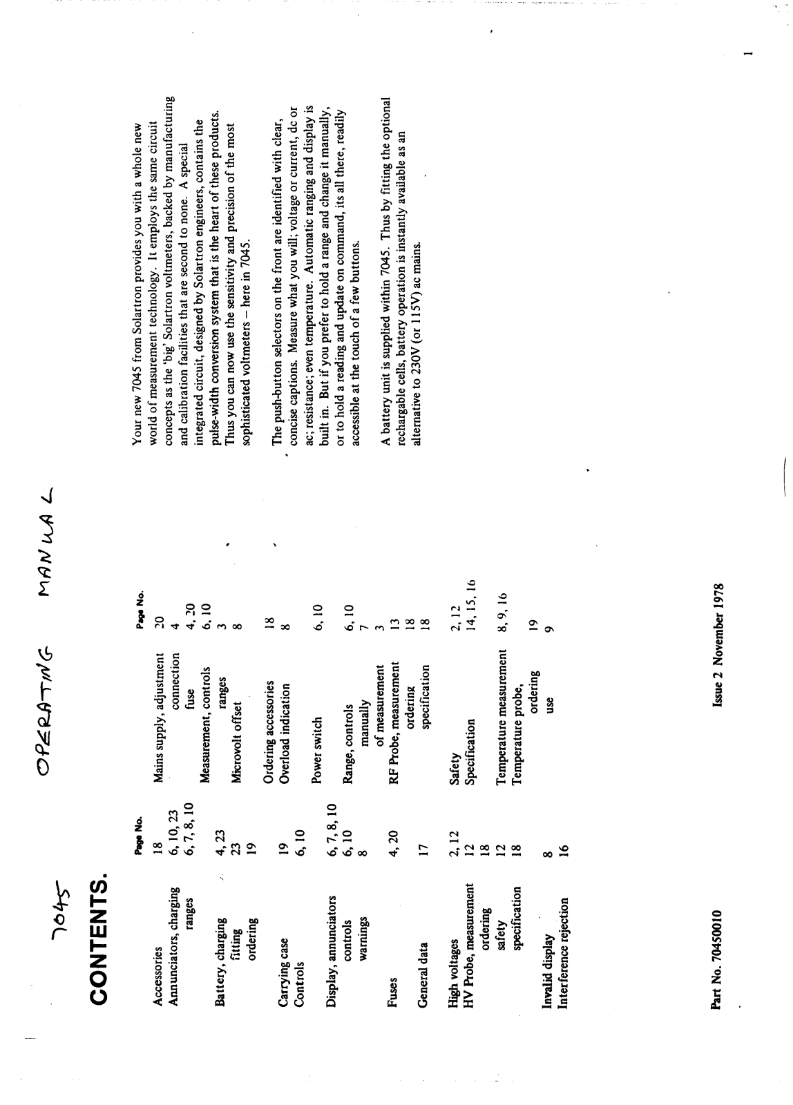 Schlumberger 7045 Service Manual