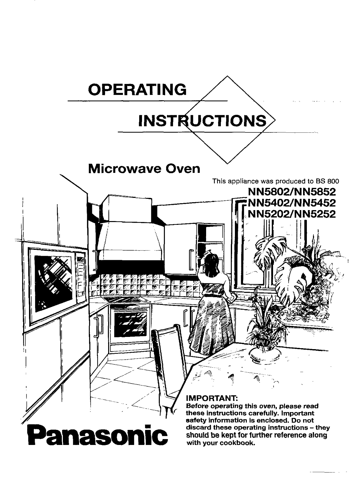 Panasonic NN-5802, NN-5852, NN-5252, NN-5452, NN-5402 User Manual