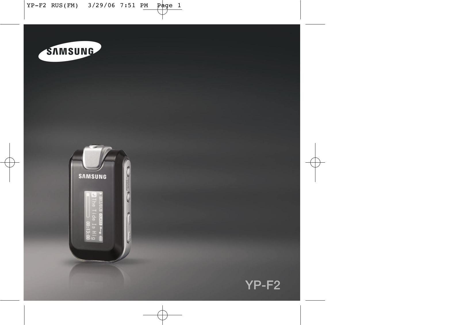 Samsung YP-F2XB User Manual