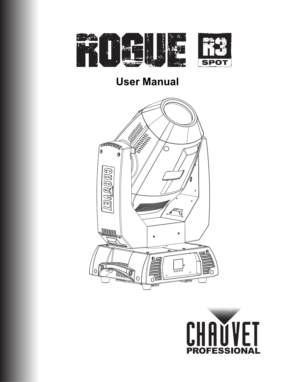 Chauvet Pro Rogue R3 Spot Users Manual