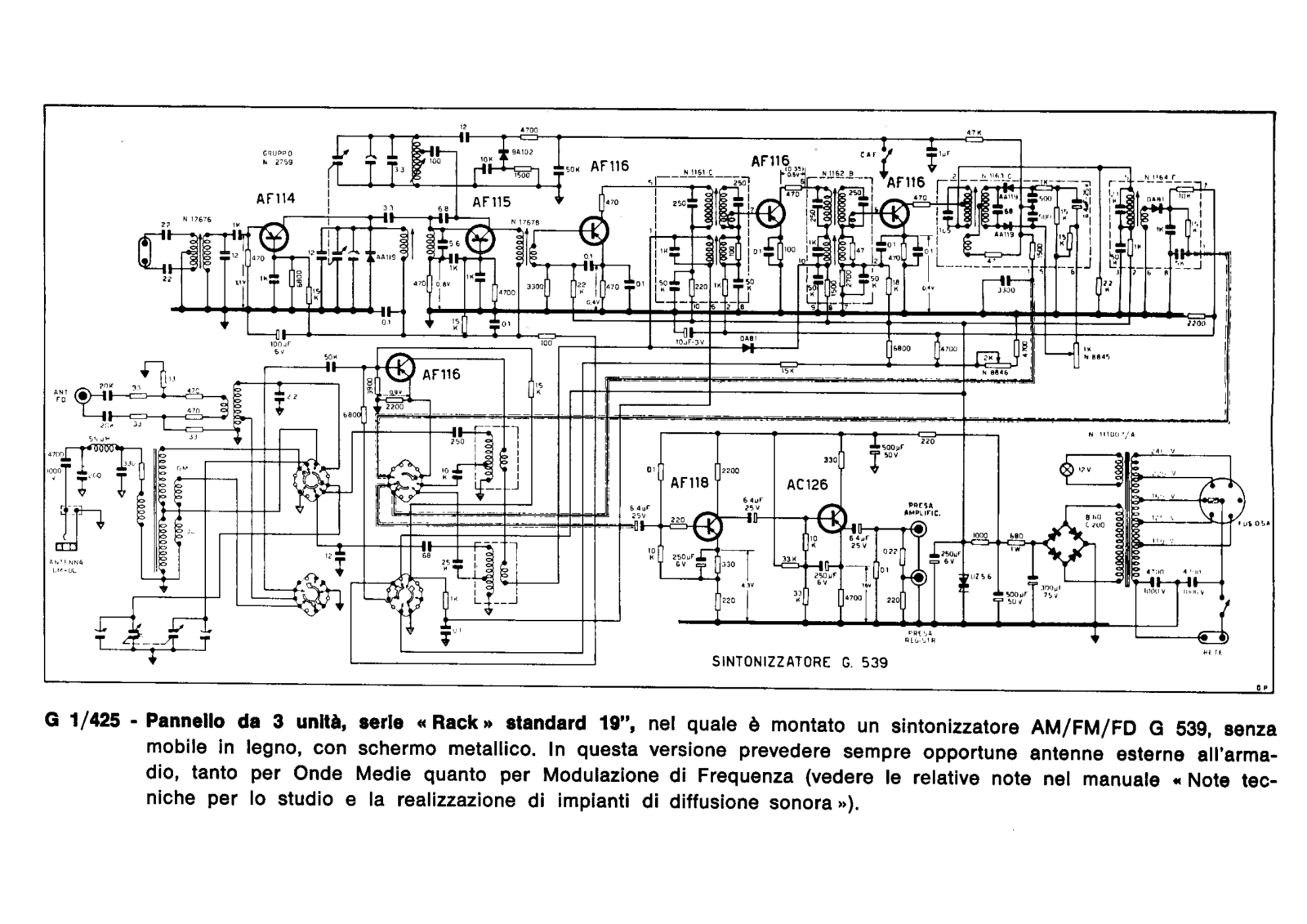 Geloso g1 425 schematic - ManualMachine.com