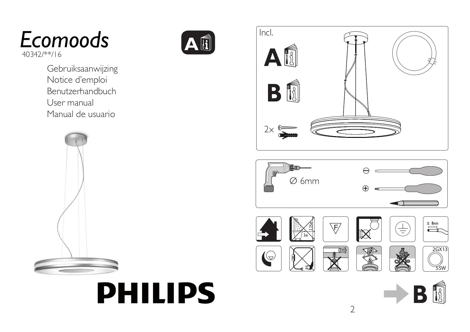 PHILIPS 403424816 User Manual