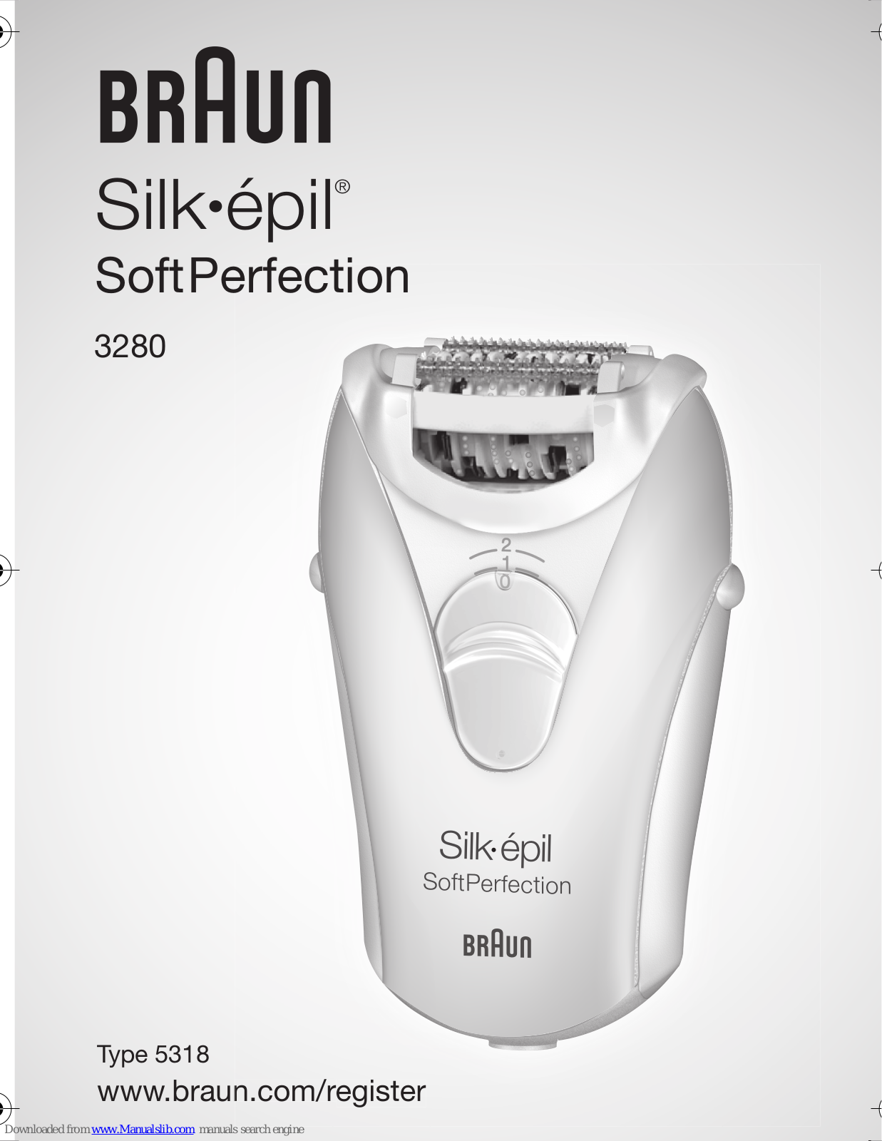 Braun Silk-epil SoftPerfection 3280, 5318 User Manual