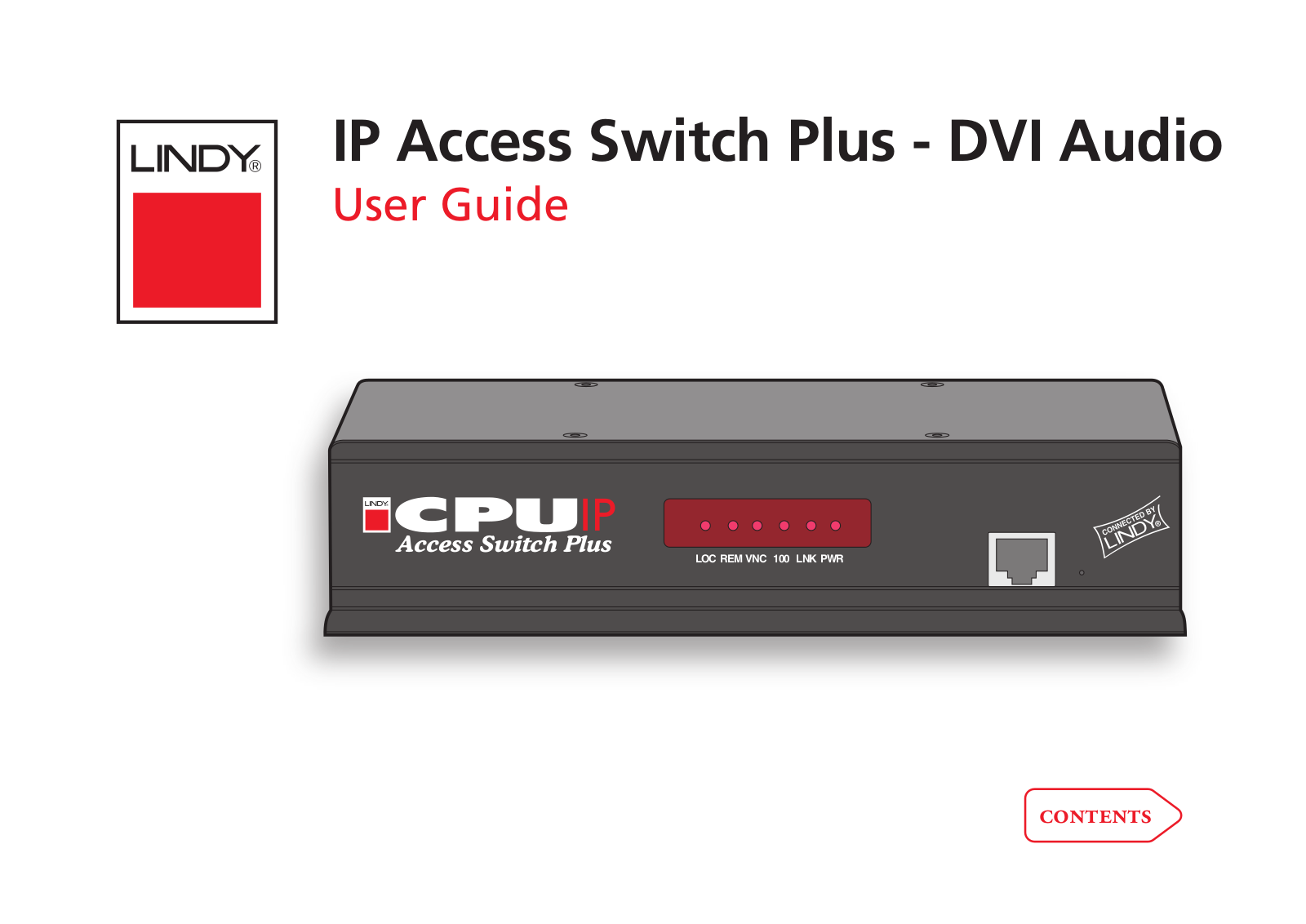 Lindy Switch User Manual