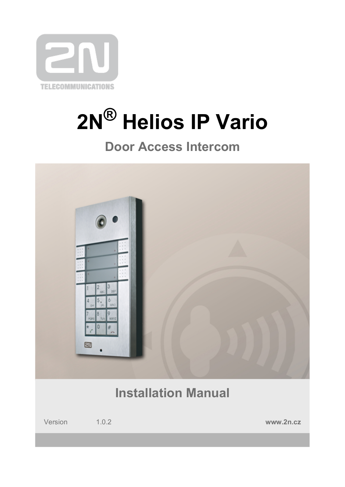 2N Helios IP Vario User Manual