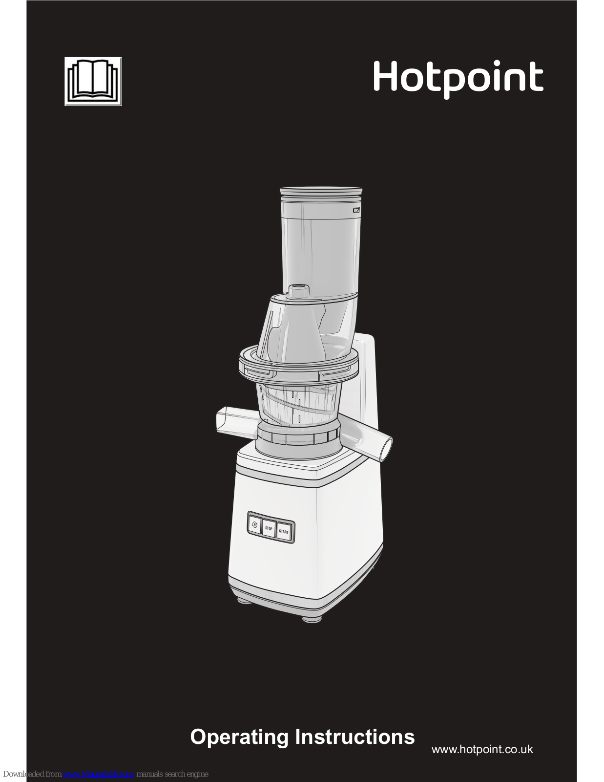 Hotpoint SJ 15 UK Operating Instructions Manual