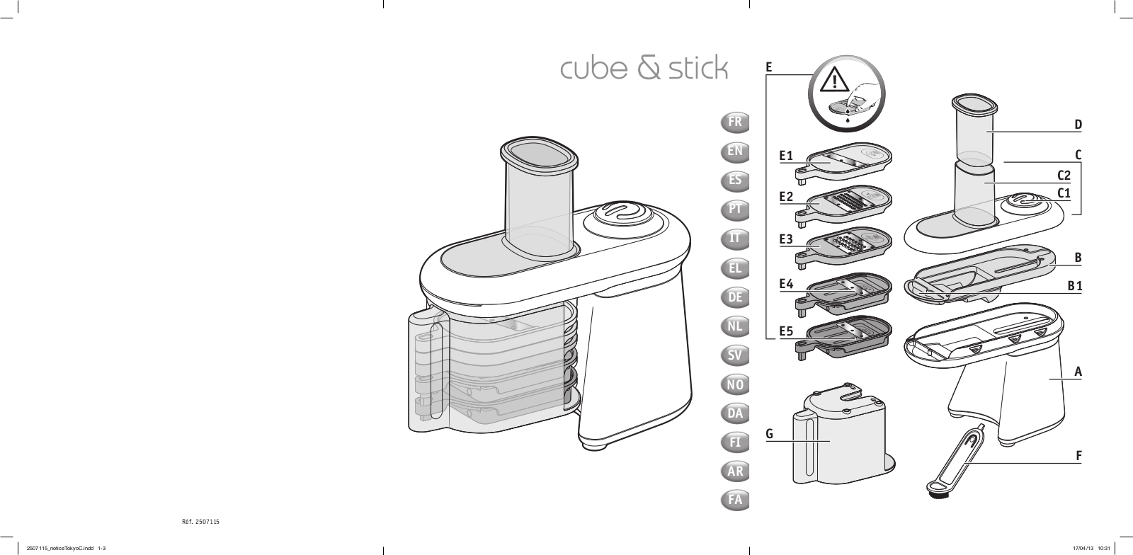 Moulinex DJ9058, DJ905810 user Manual