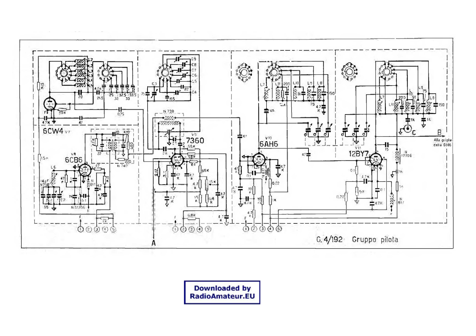 Pozosta G 4 192 DRIVER Schematic