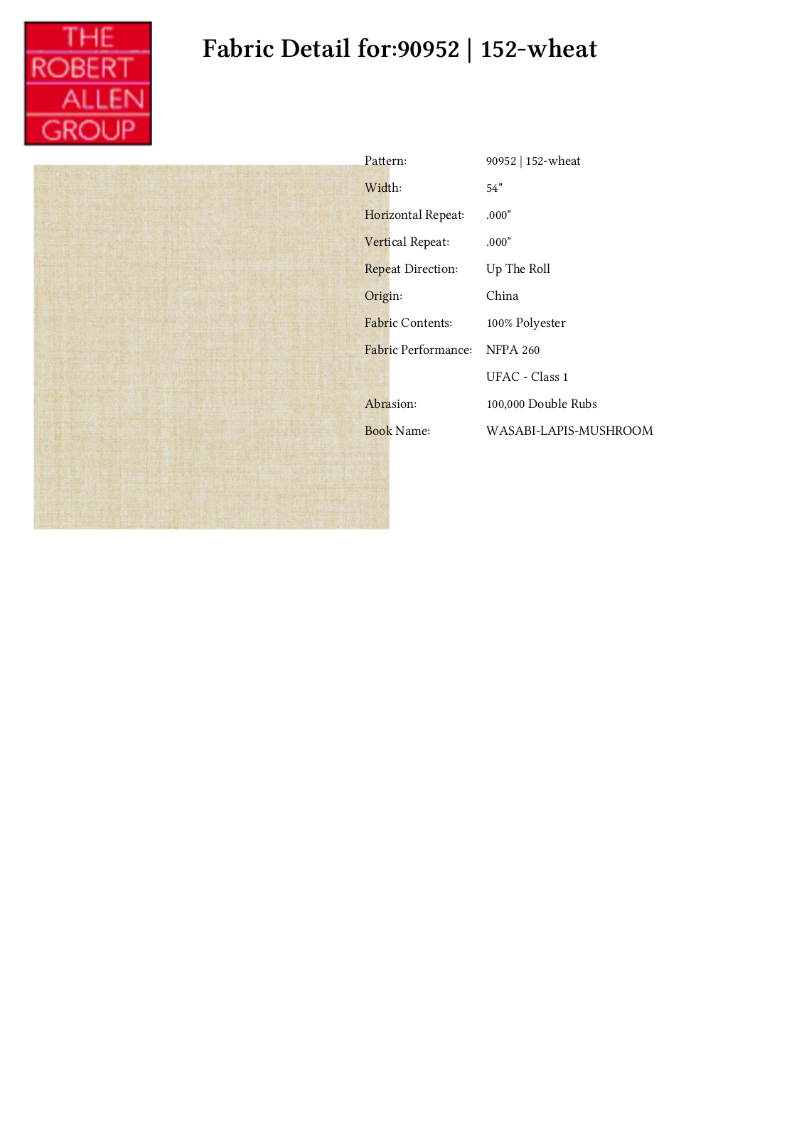 Duralee CRAL4474 Specifications - ManualMachine.com