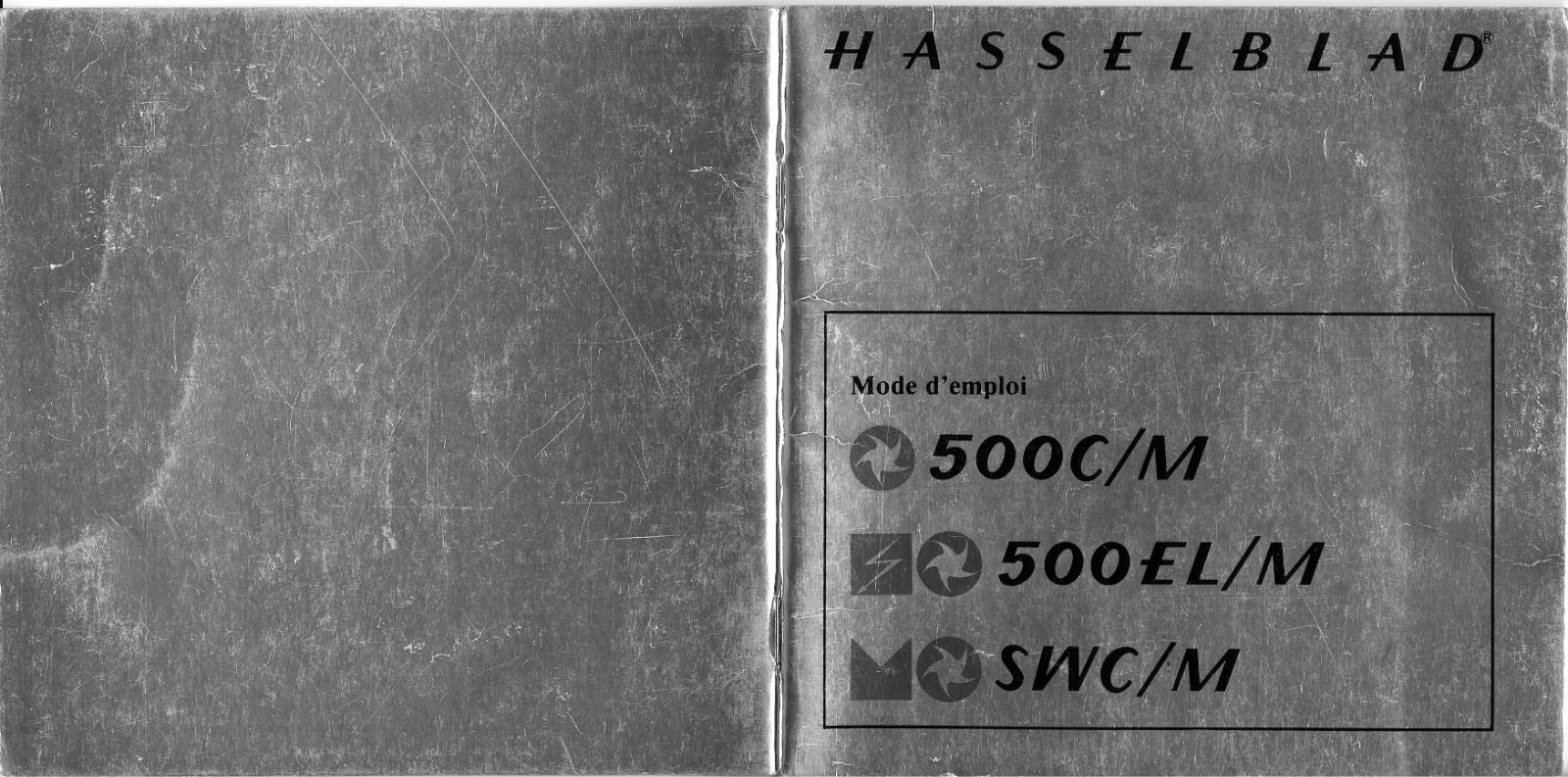 HASSELBLAD 500 C-M Instruction Manual