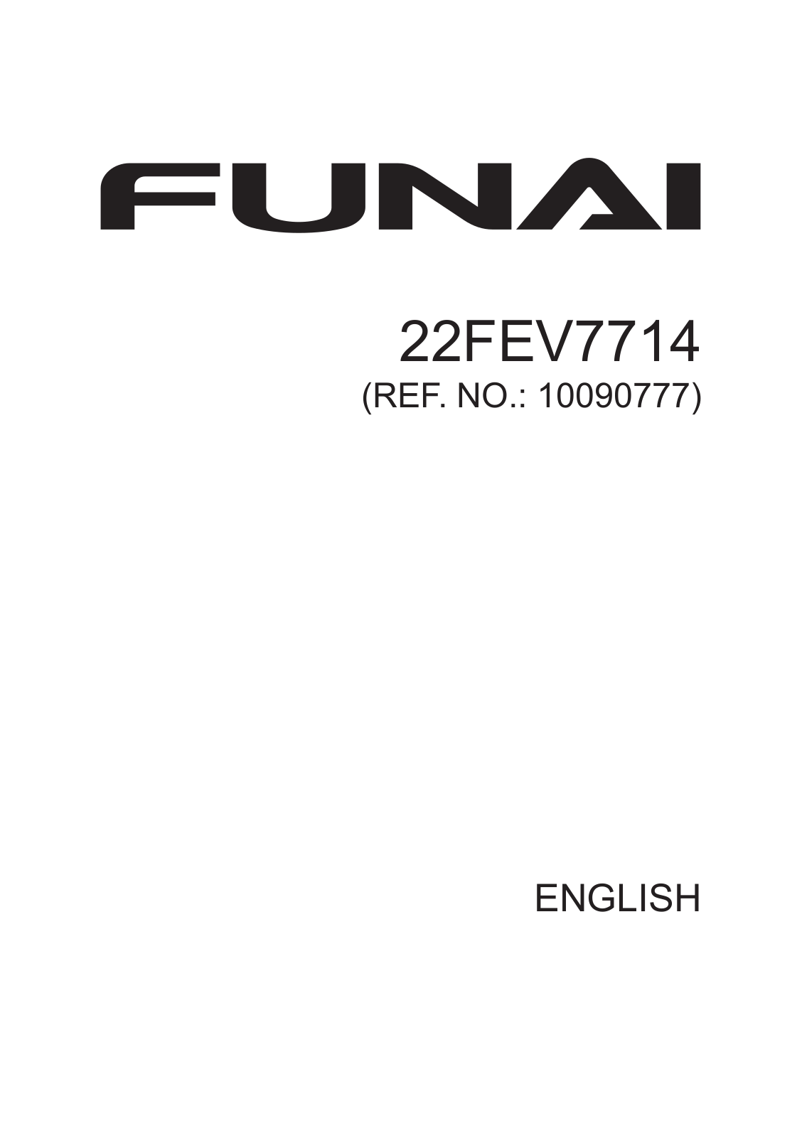 Funai 22FEV7714 User Manual