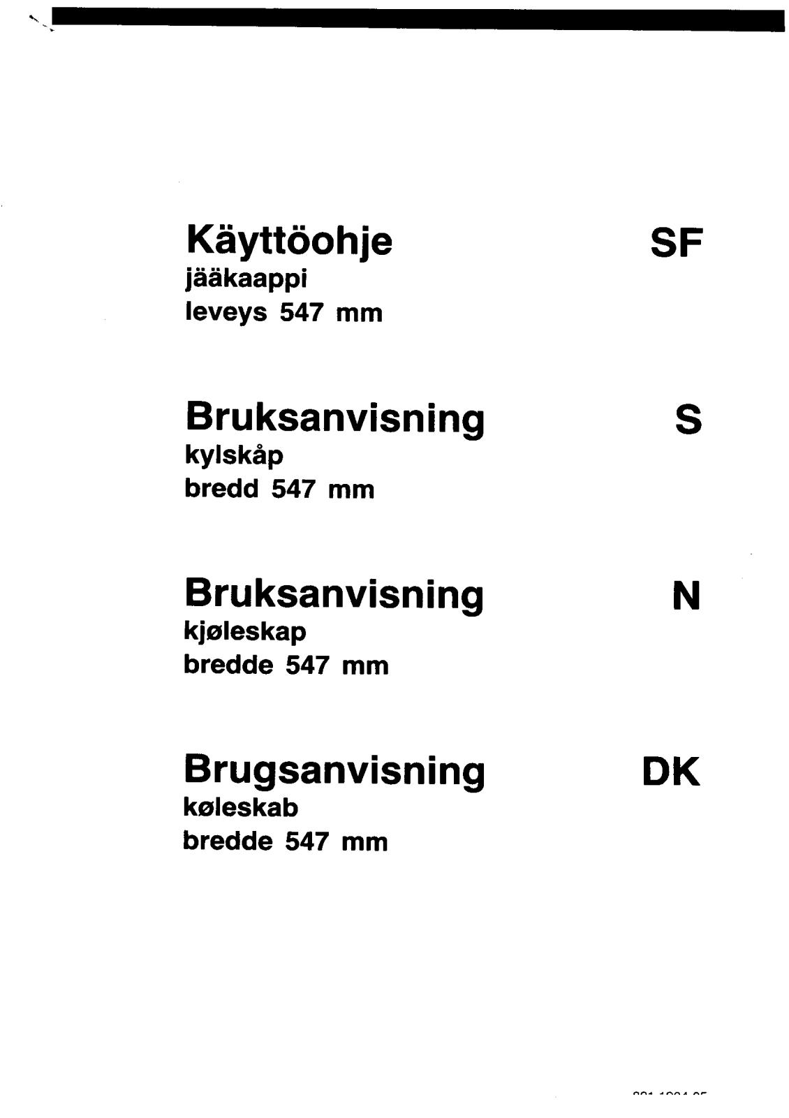 Husqvarna QR78W User Manual