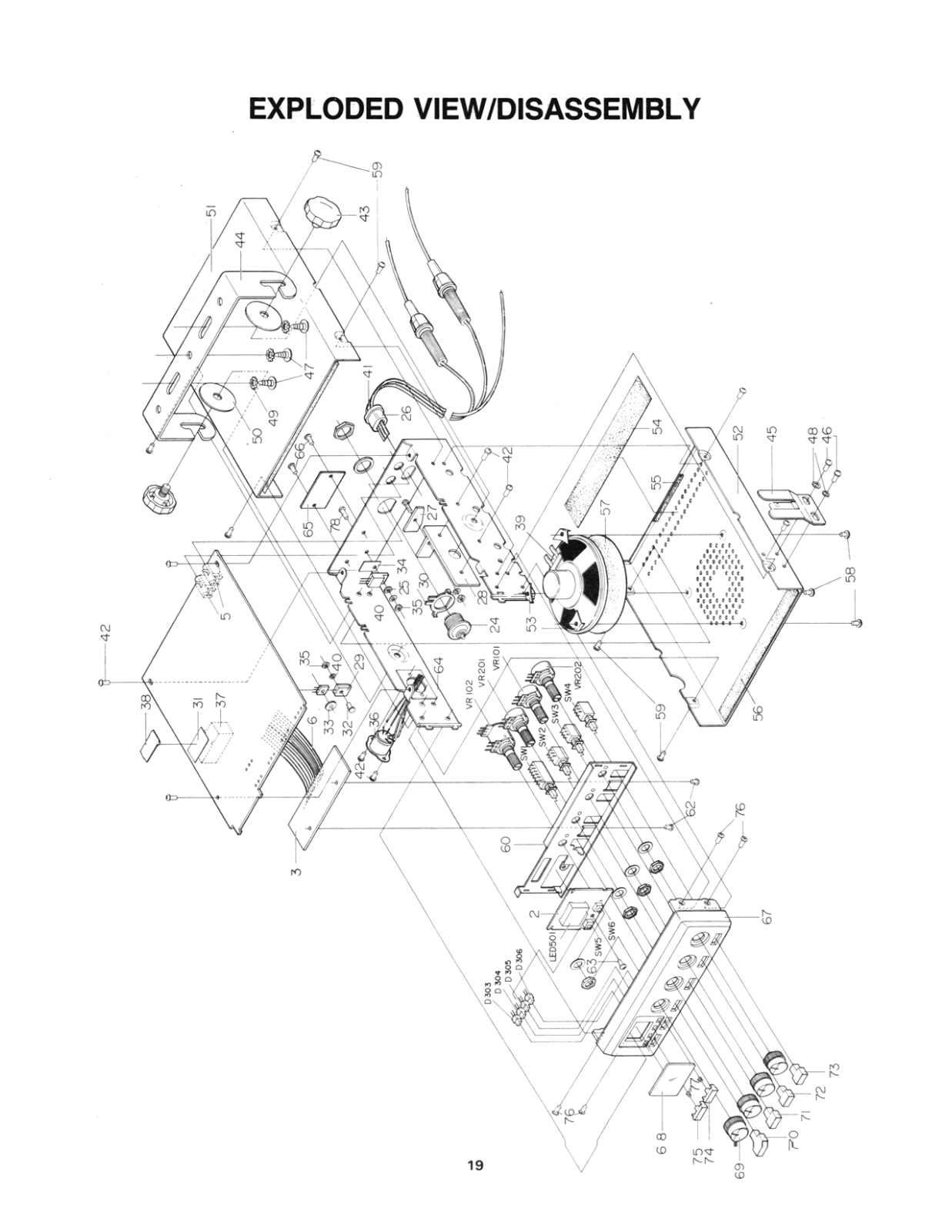 Realistic   RadioShack TRC-423 Service Manual