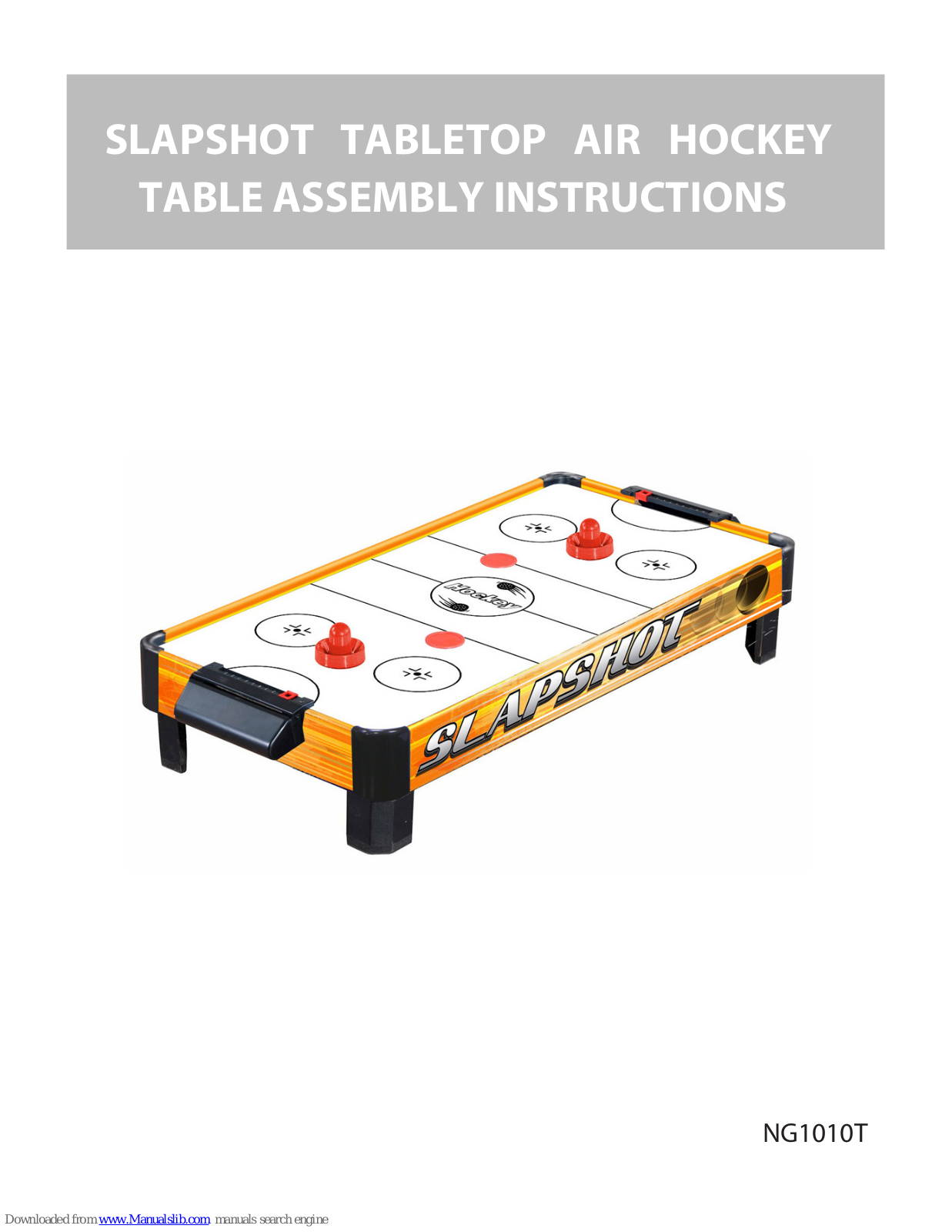 Challenger NG1010T, NG1026, NG1023 Assembly Instructions Manual