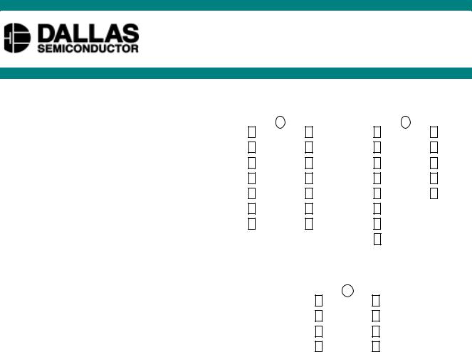 Dallas Semiconductor DS1005S-75-T-R, DS1005S-75, DS1005S-60-T-R, DS1005S-60, DS1005S-250-T-R Datasheet