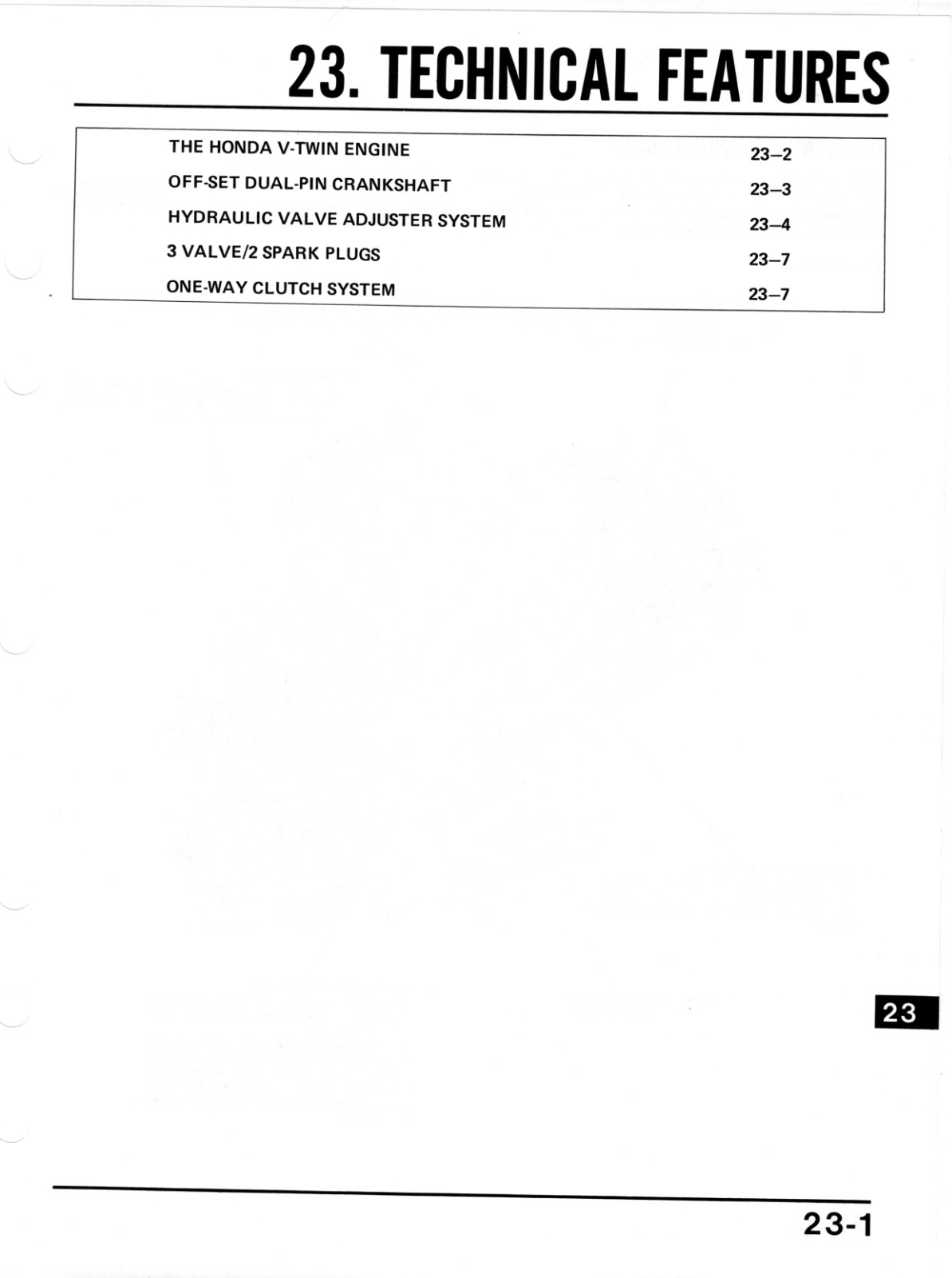 Honda VT 700, VT750 Service Manual 23