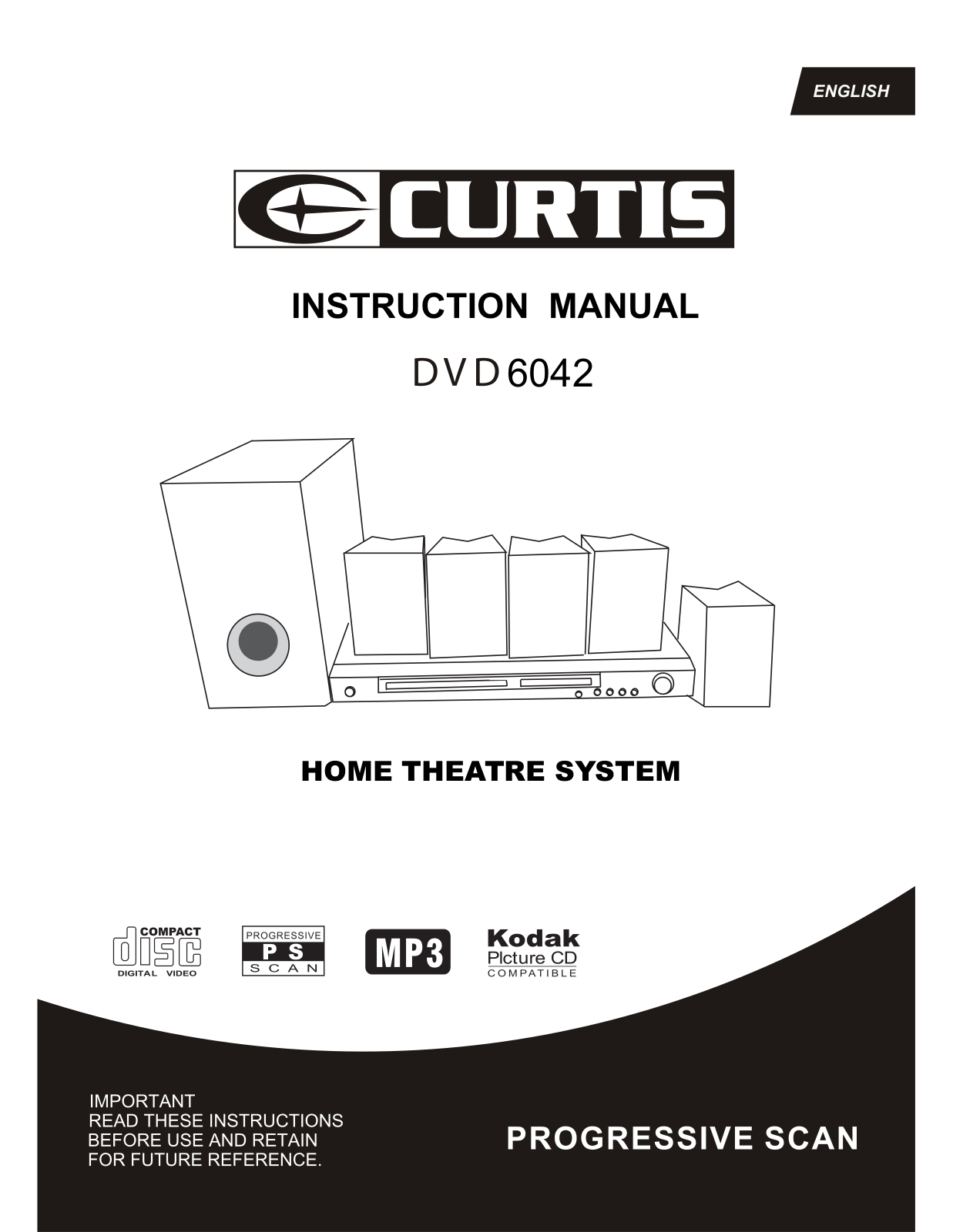 Curtis DVD6042 User Manual