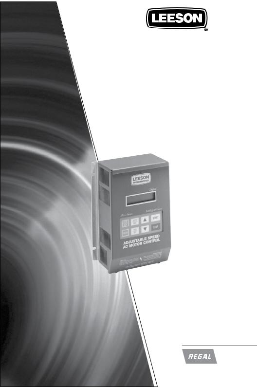 LEESON Micro Series Compact Inverters User Manual