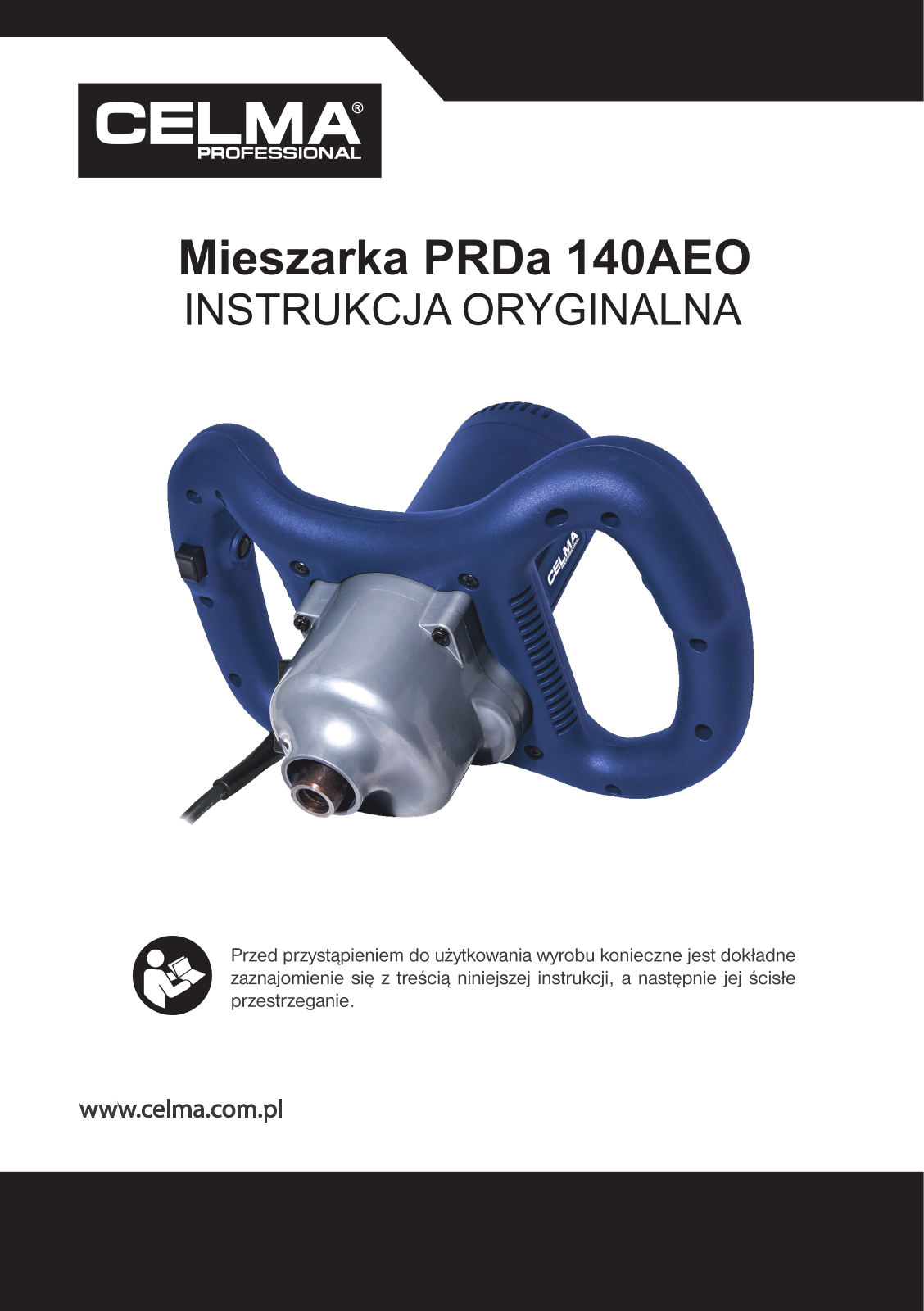 CELMA Professional PRDa 140 AEO User guide - ManualMachine.com