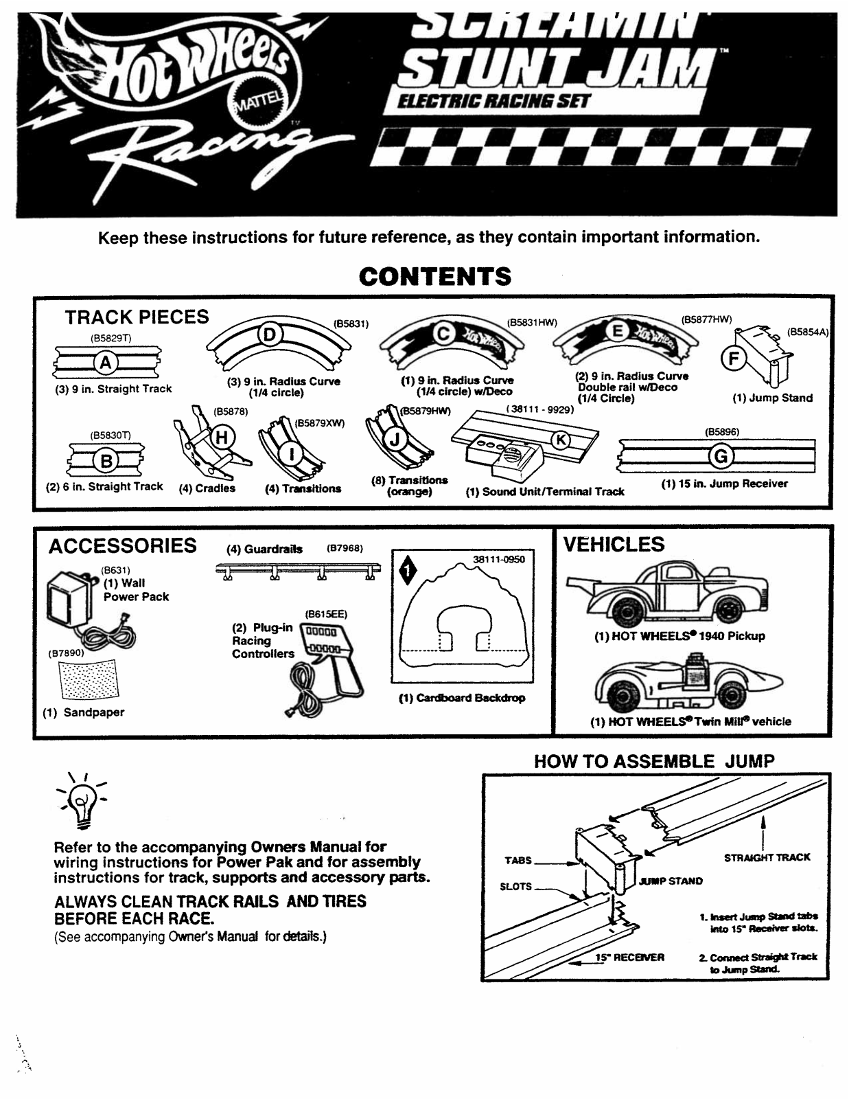 Fisher-Price 38111 Instruction Sheet